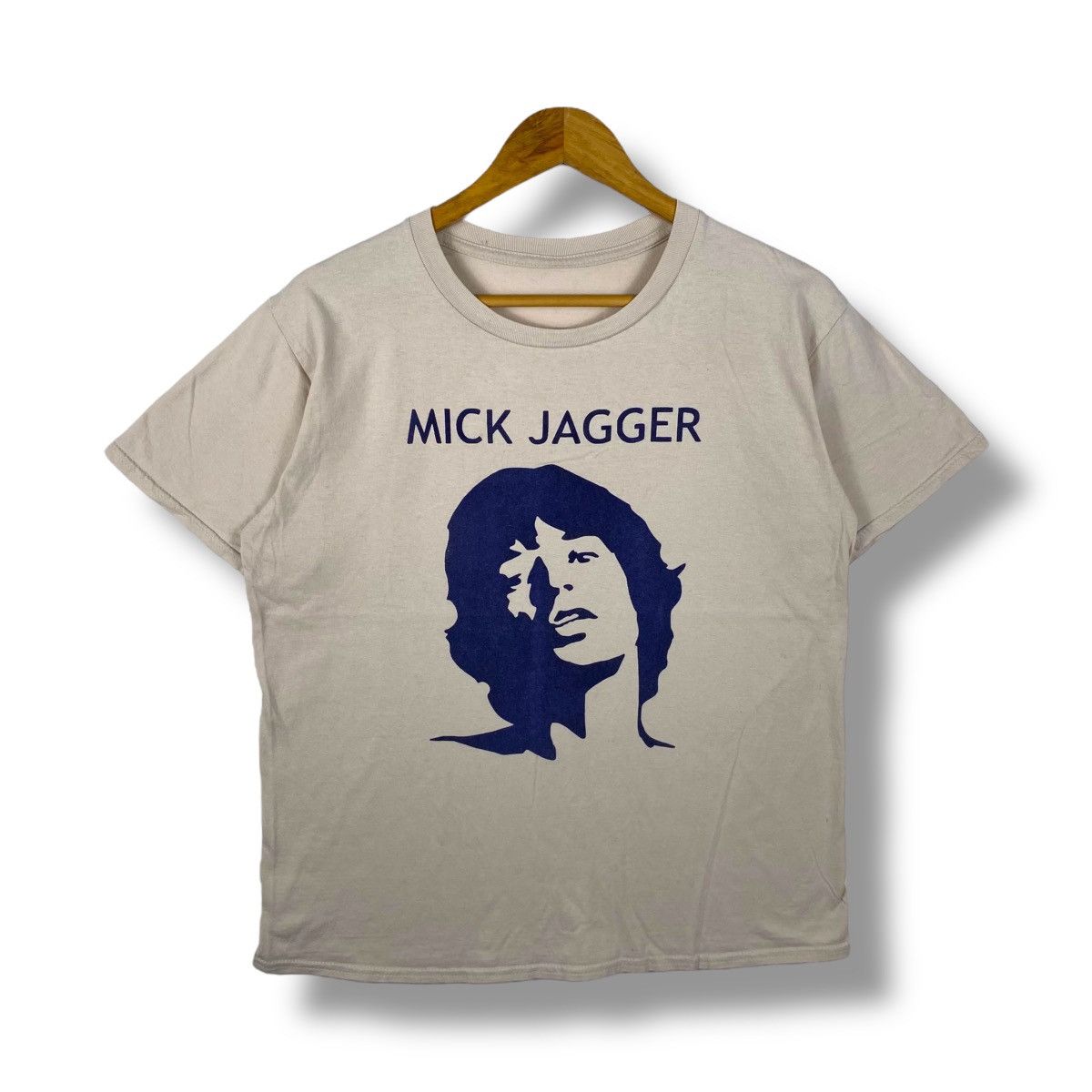 Band Tees The Rolling Stone MICK JAGGER Photo Tee Shirt Medium Size Size US M / EU 48-50 / 2 - 1 Thumbnail