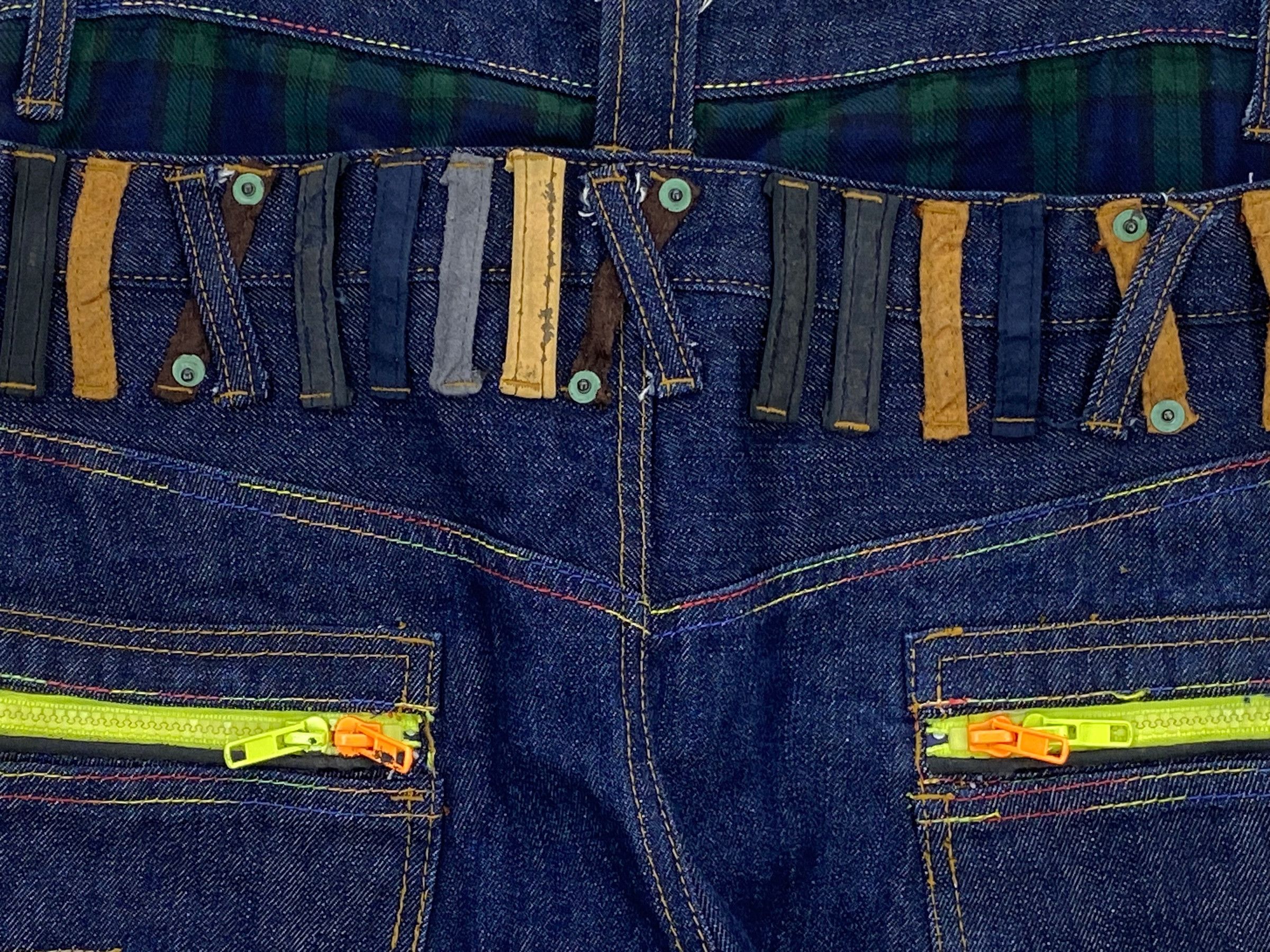 Japanese Brand Breathmint Jeans Double Waist Jeans Japanese Jeans Size US 31 - 10 Thumbnail