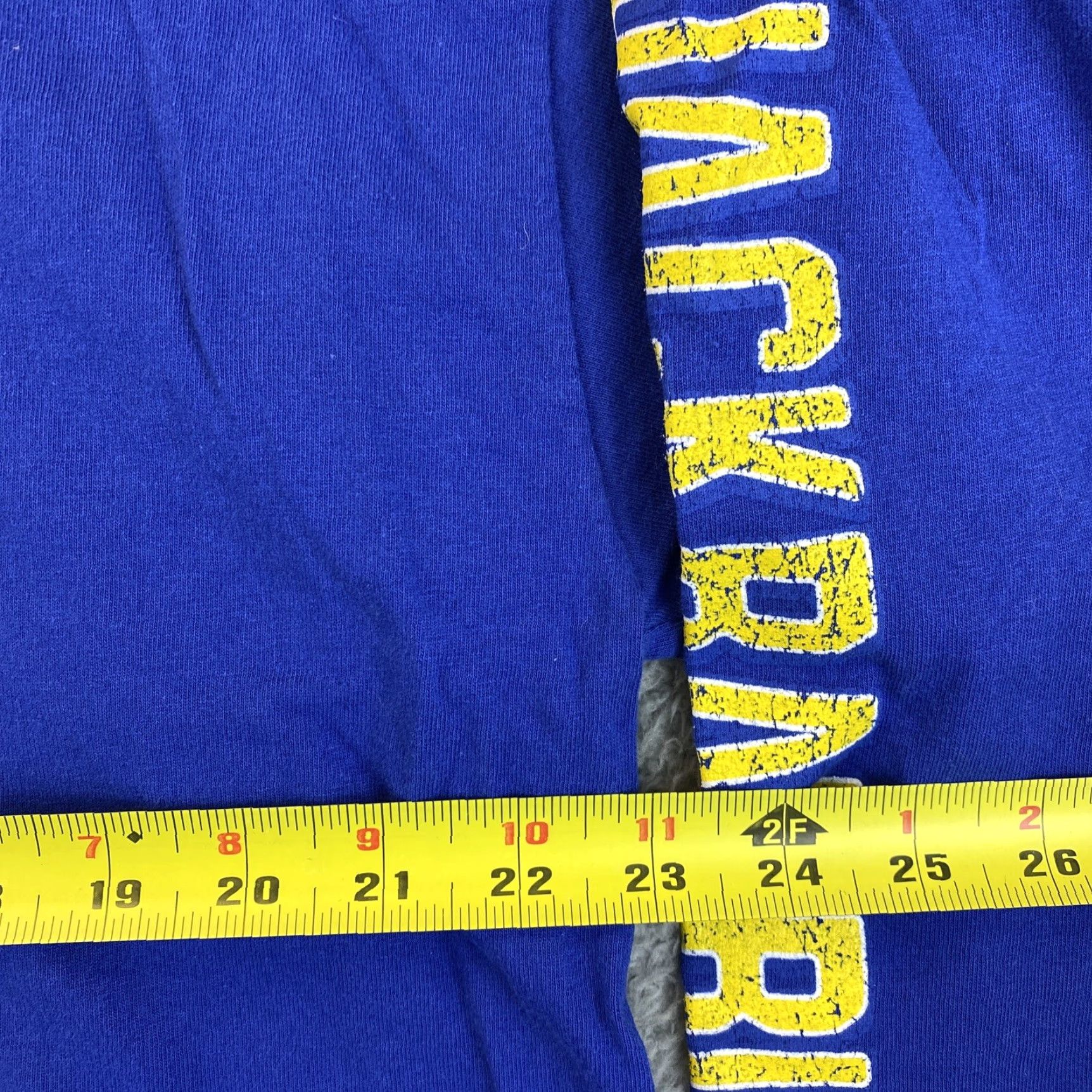 Vintage GEAR FOR SPORTS South Dakota Mens Graphic Long Sleeve T-Shirt XXL Blue 54-12 Quotes Cotton Logo Regular Shirt Men Size US XXL / EU 58 / 5 - 5 Thumbnail