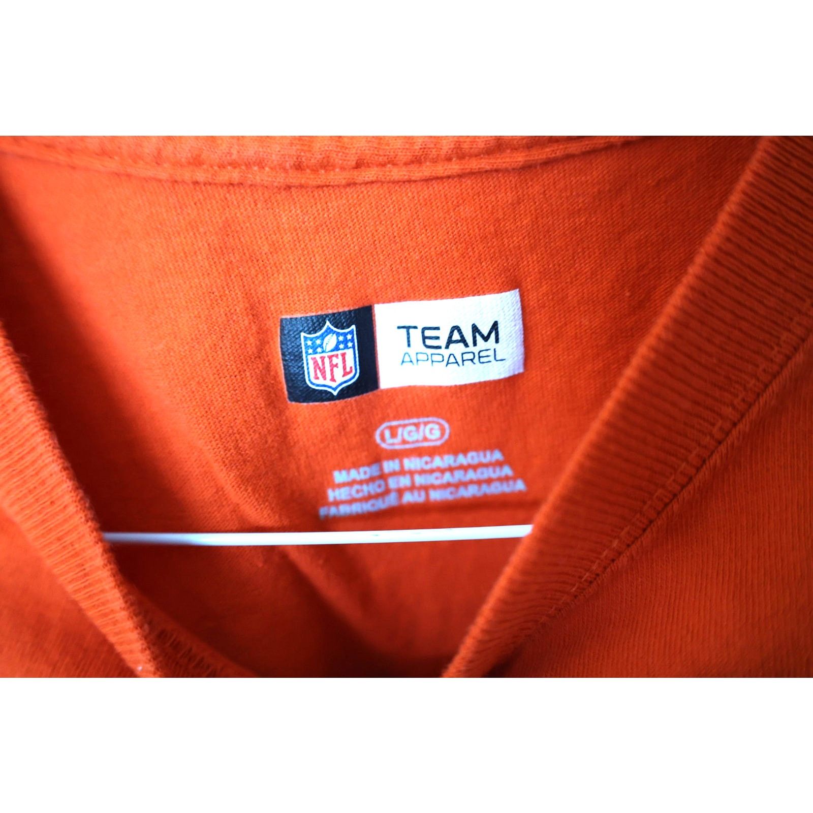 NFL NFL Team Apparel Broncos Shirt - Size Large - Orange - EUC Size US L / EU 52-54 / 3 - 3 Thumbnail