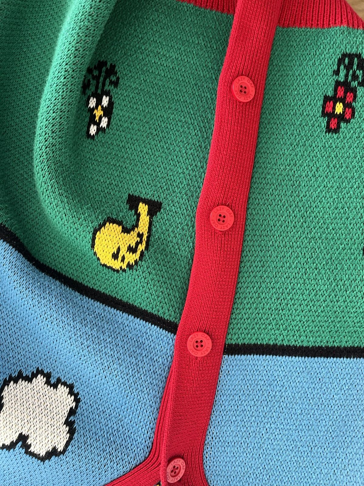 Lazy Oaf Lazy Oaf x Mr. Men Little Miss - Walter’s World Cardigan (S) Size S / US 4 / IT 40 - 5 Thumbnail