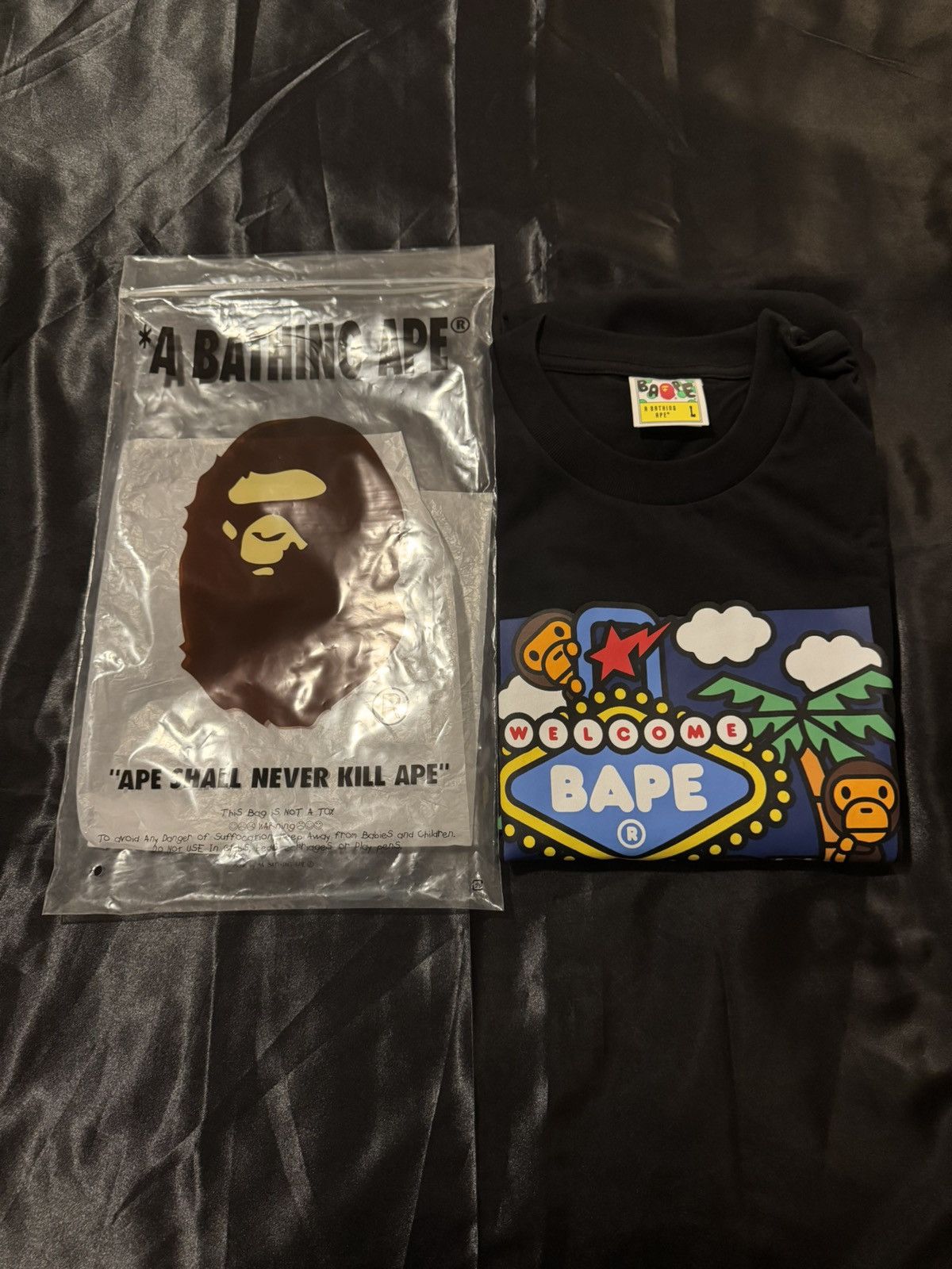 Bape Bape x Milo x Complexcon Vegas Tee Relaxed Fit Size Large Size US L / EU 52-54 / 3 - 2 Thumbnail