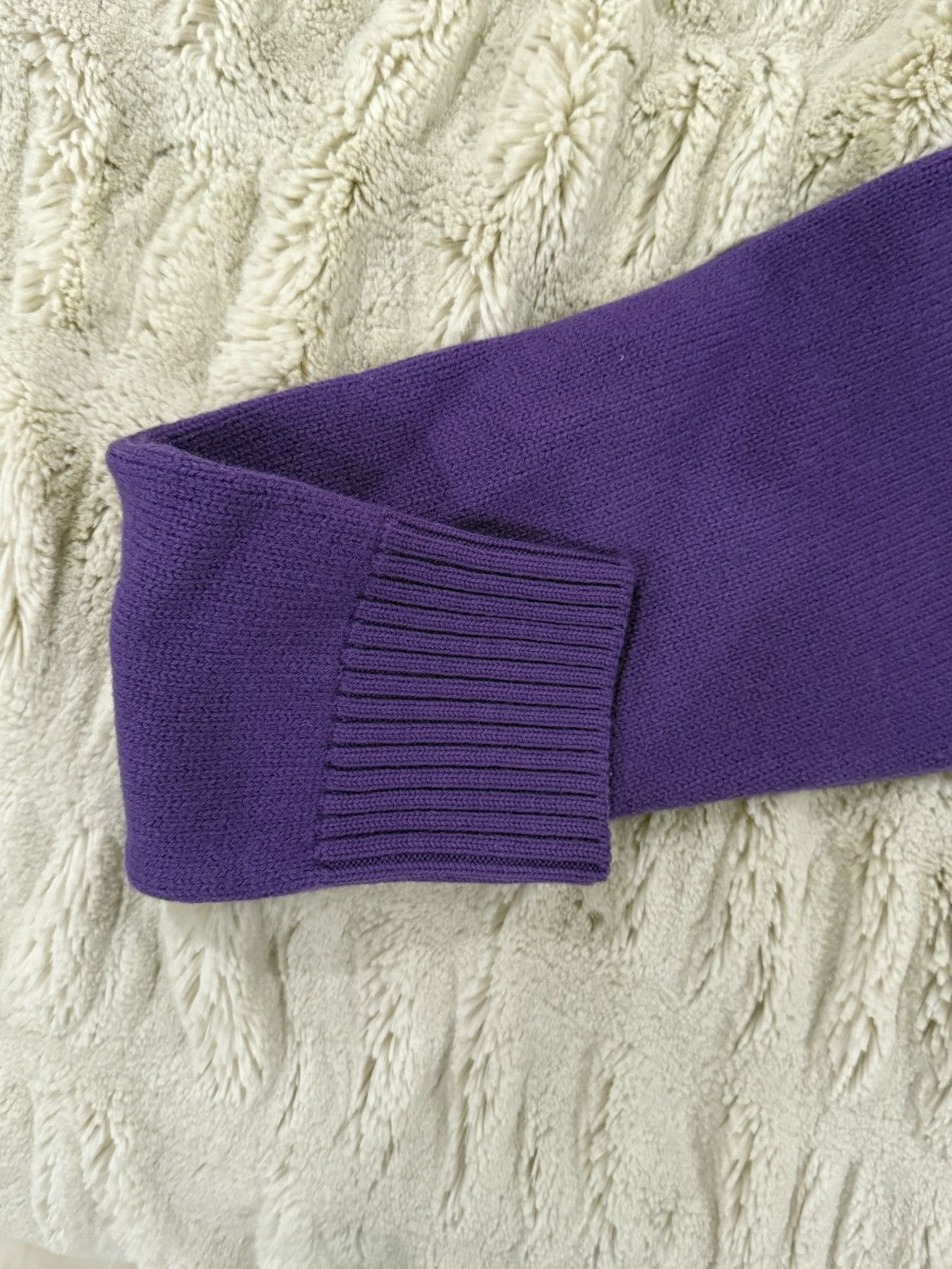 AMI Ami Coeur Purple Knit Sweater Size US M / EU 48-50 / 2 - 5 Thumbnail