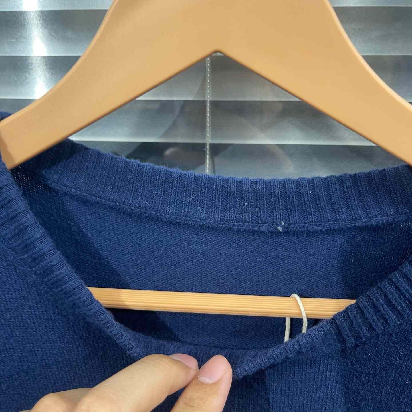 Dior Dior 1947 Gold Logo Wool Cashmere Knit Sweater Size US M / EU 48-50 / 2 - 3 Thumbnail