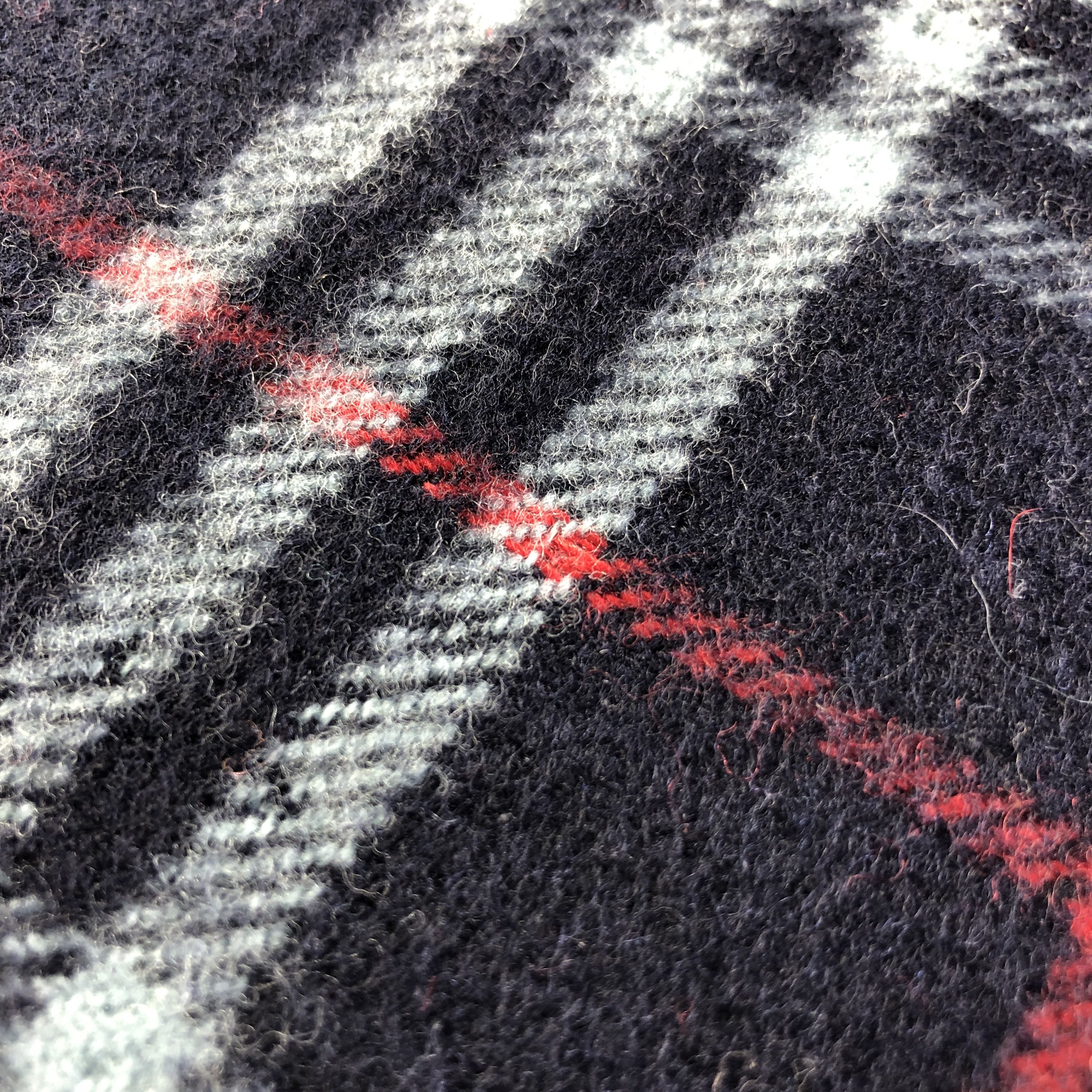 Burberry Burberrys Nova Check Wool Scarf Muffler V2646 Size ONE SIZE - 10 Thumbnail