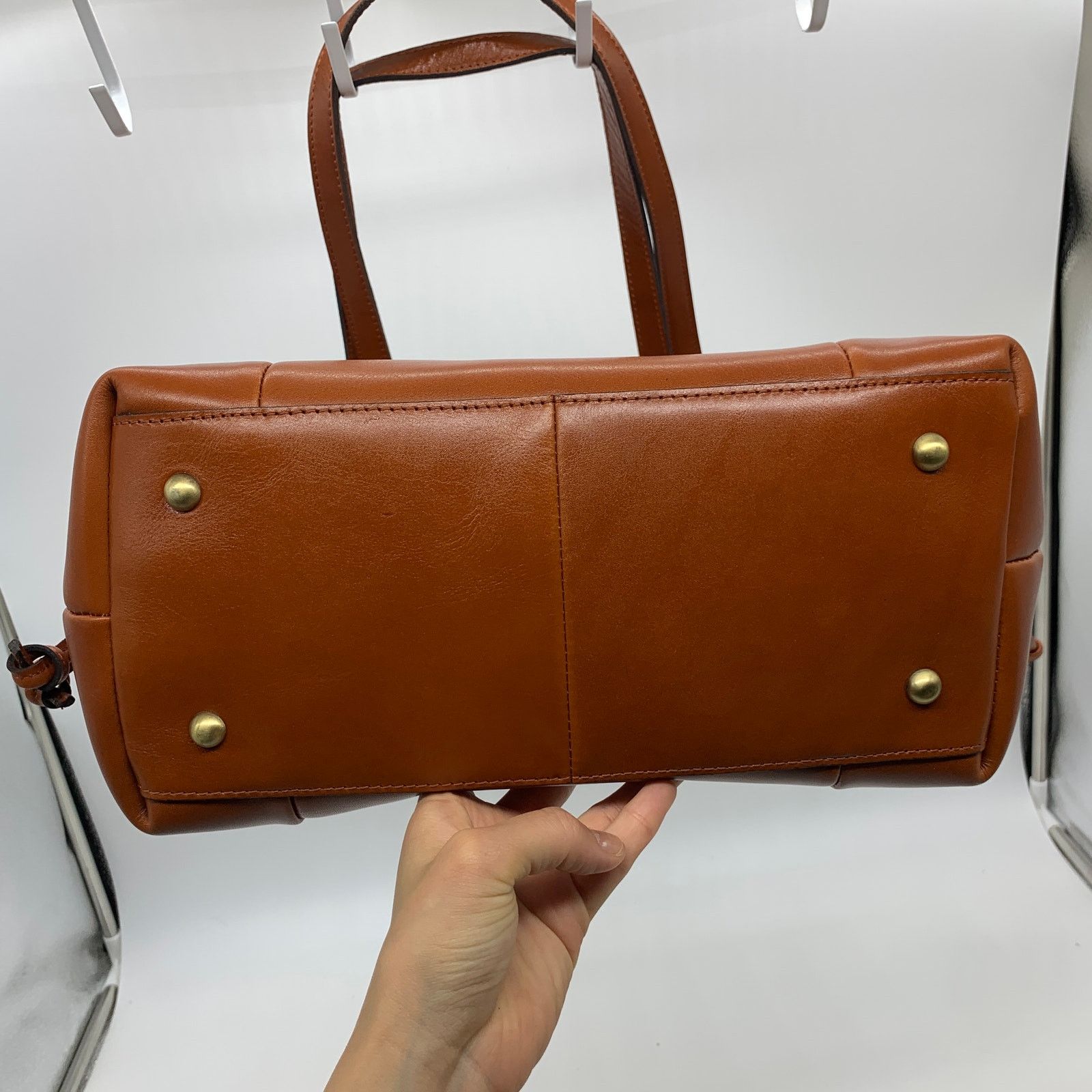 Other Patricia Nash Everton Slouchy Tote Cinnamon Brown Leather Size ONE SIZE - 11 Thumbnail