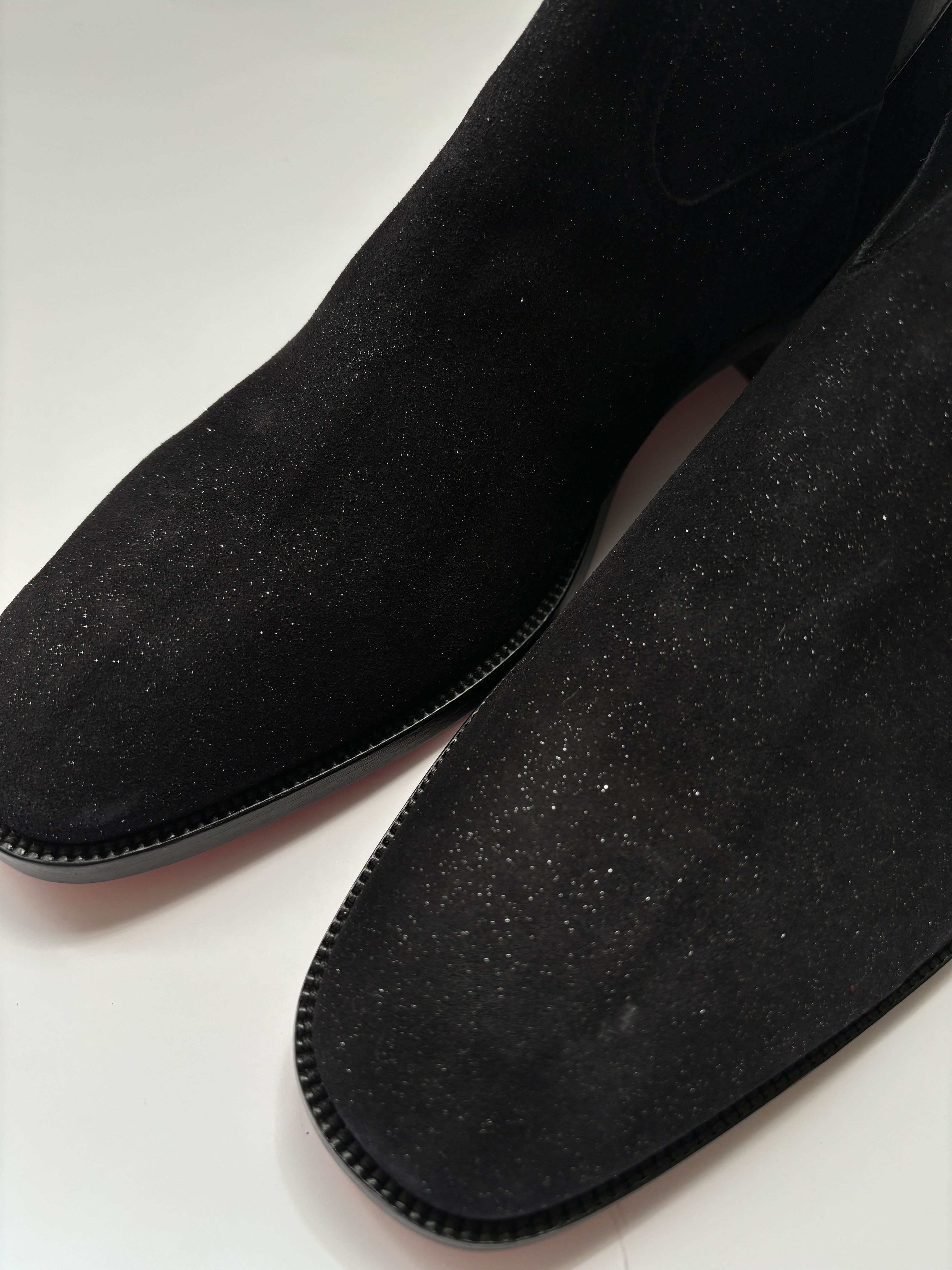 Christian Louboutin ⚡️QUICK SALE⚡️Christian Louboutin Kicko Suede Glitter Boot Size US 11.5 / EU 44-45 - 7 Thumbnail