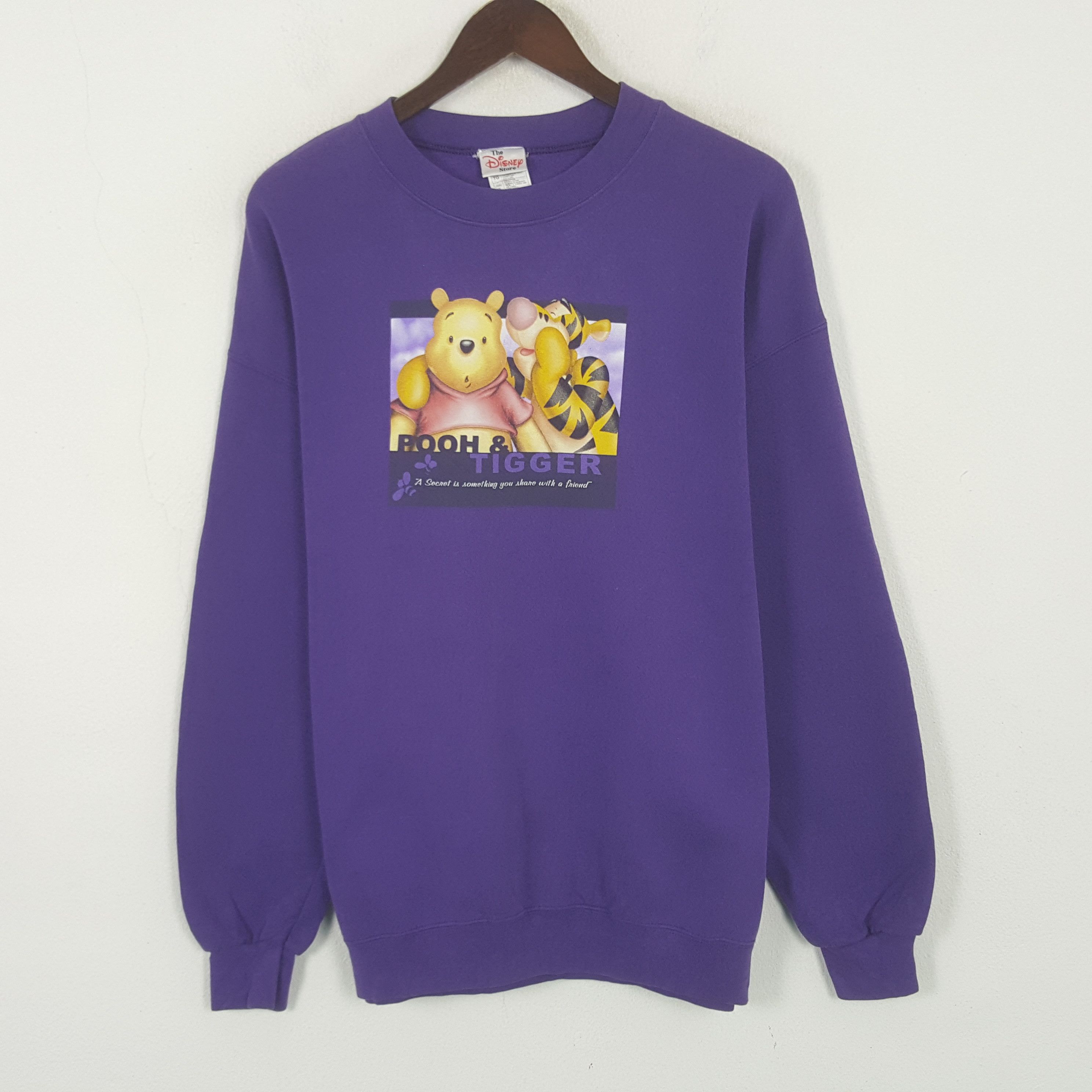 Disney Vintage Pooh & Tiger Disney Sweatshirt Size US L / EU 52-54 / 3 - 1 Thumbnail