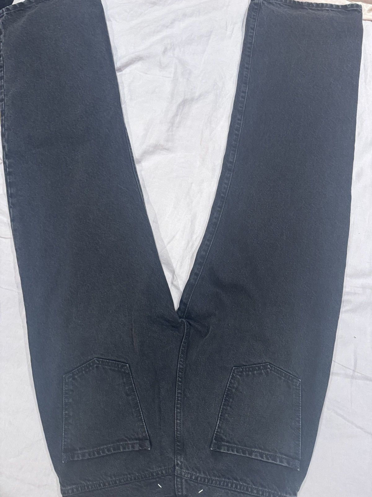 Maison Margiela Maison Margiela Straight Jeans With Contrasted Pockets Black Size US 31 - 5 Thumbnail