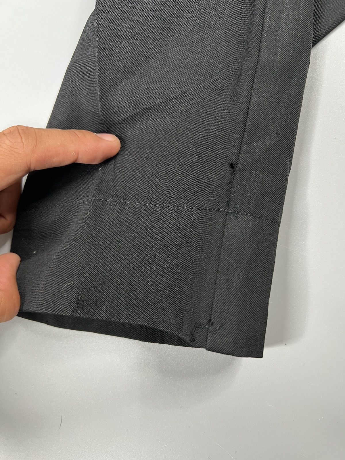 Yohji Yamamoto Archive 1980’s Yohji Yamamoto Mainline Wool Highwaist Pants Size US 28 / EU 44 - 6 Thumbnail