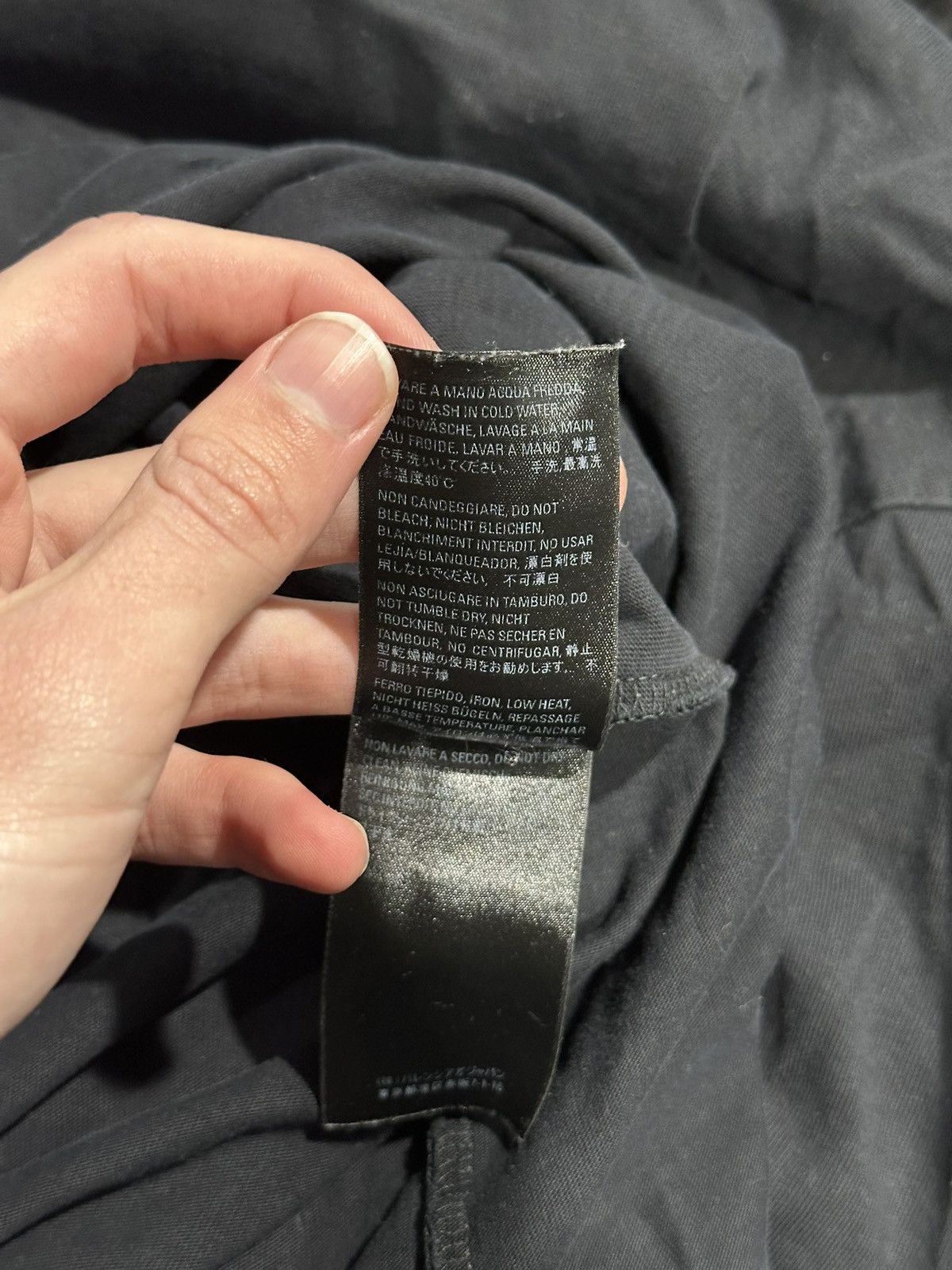 balenciaga bb logo embroidered tee