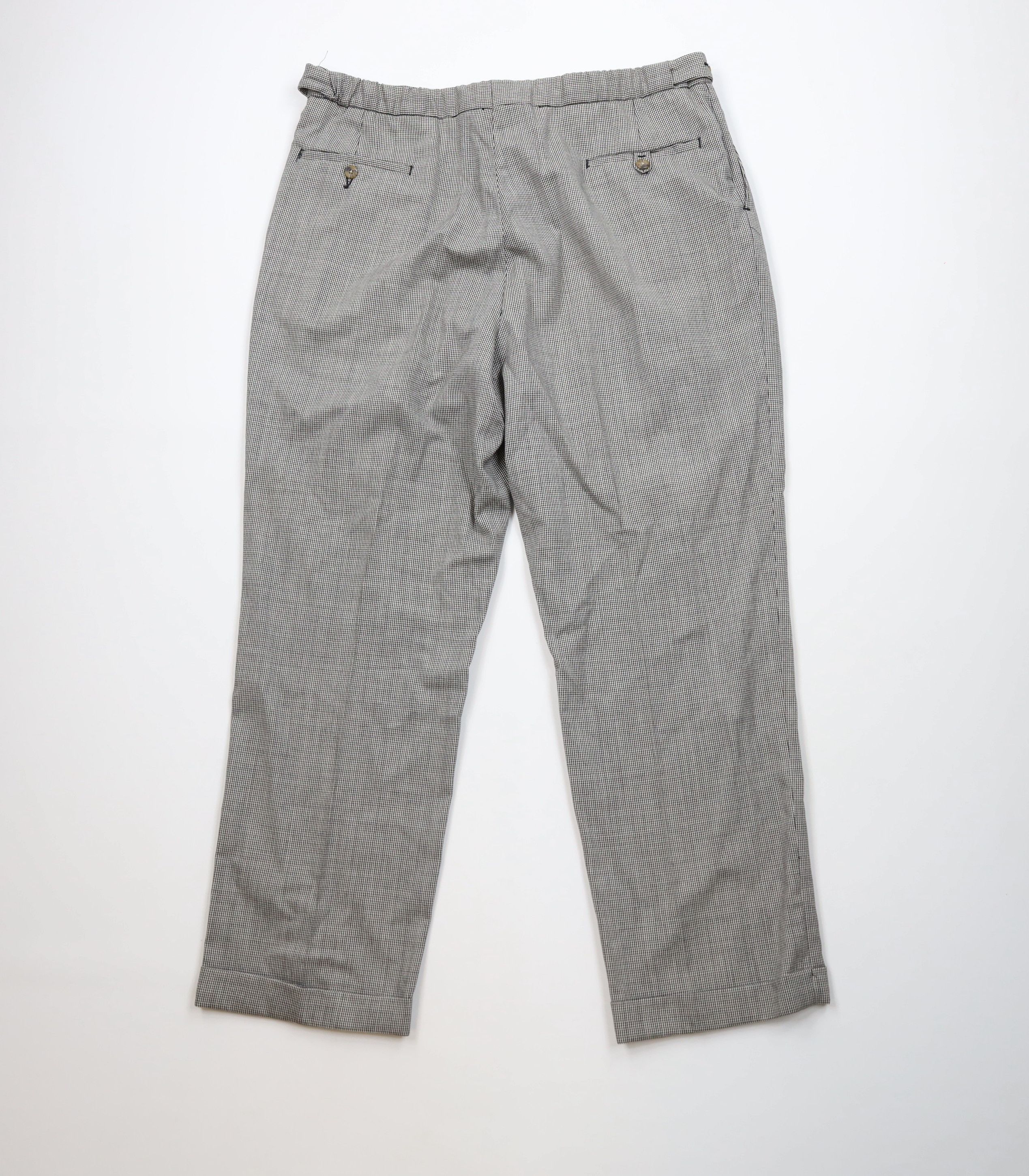 Tommy Hilfiger Vintage 90s Tommy Hilfiger Houndstooth Wide Leg Chino Pants Size US 38 / EU 54 - 8 Thumbnail