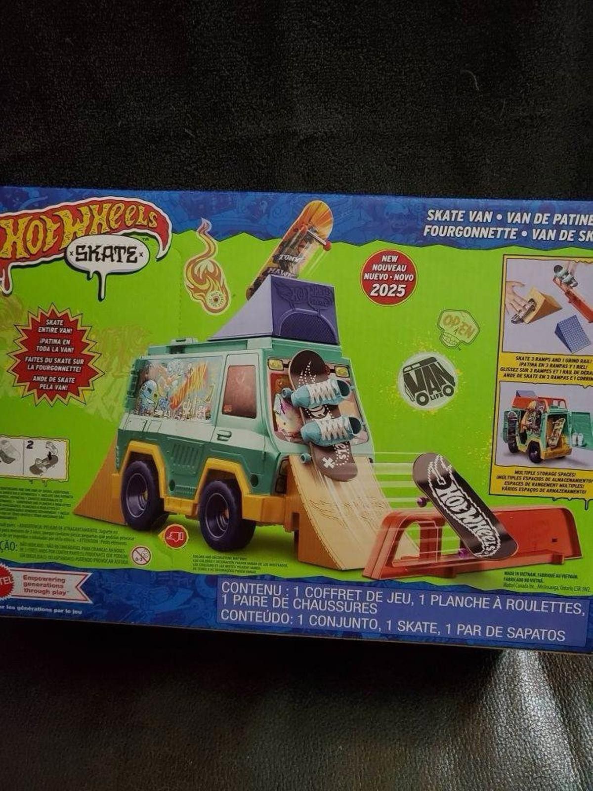Other Hot Wheels - Tony Hawk Skate Van Playset [New Toy] Toy Car Size ONE SIZE - 3 Thumbnail