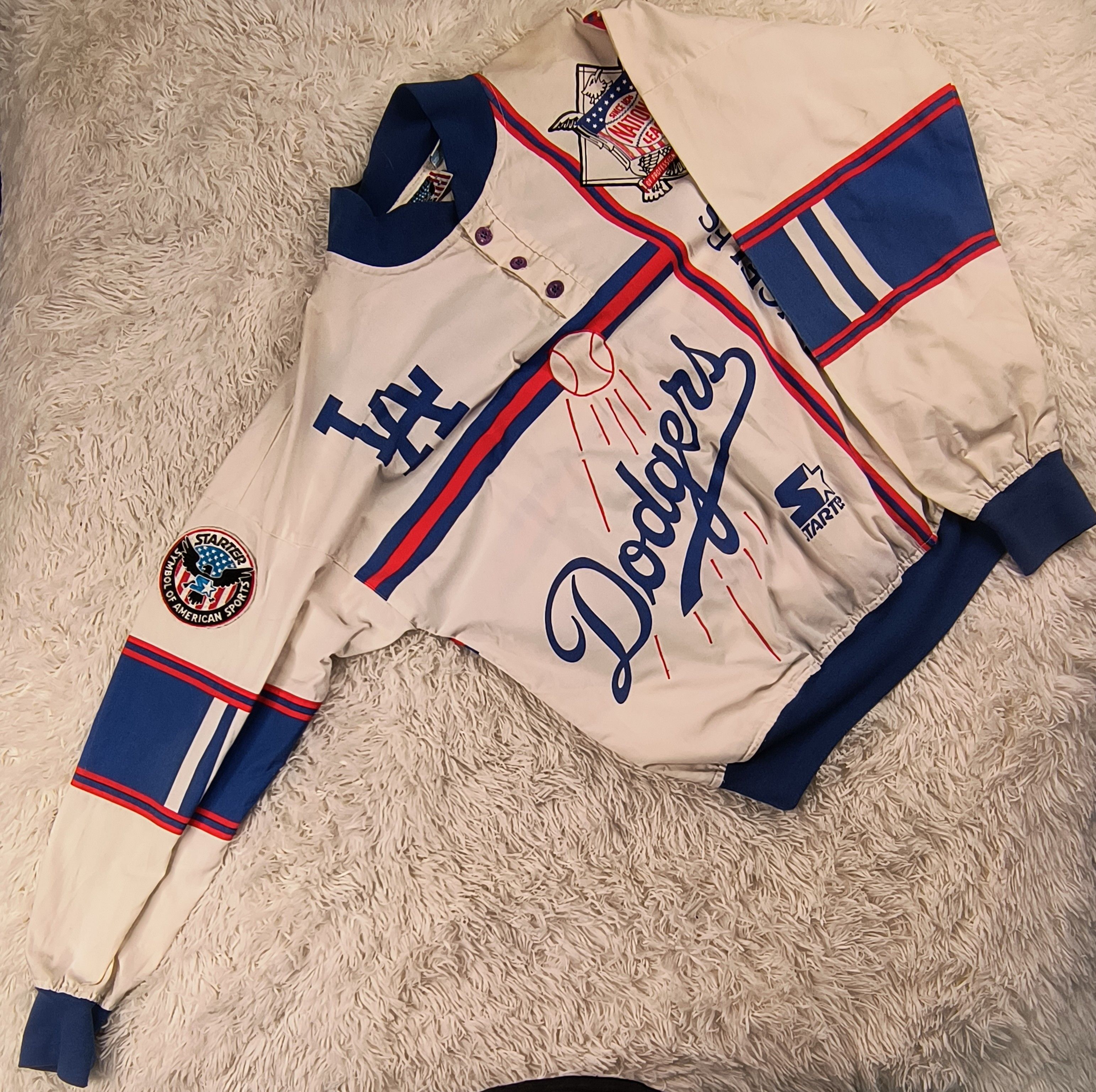 MLB Vintage Starter LA Dodgers sweatshirt Size US L / EU 52-54 / 3 - 2 Thumbnail