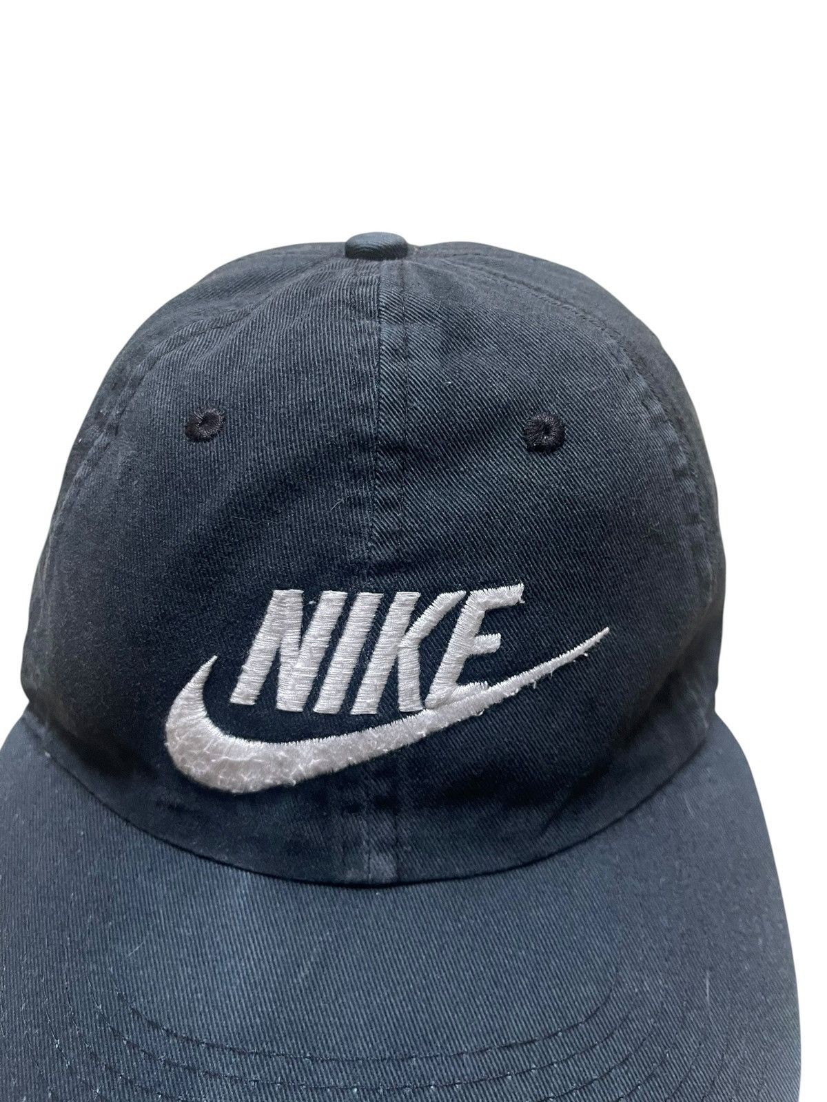 Nike Vintage Y2K Nike Og Hat Cap Adjustable Size Sun Faded Size ONE SIZE - 6 Thumbnail
