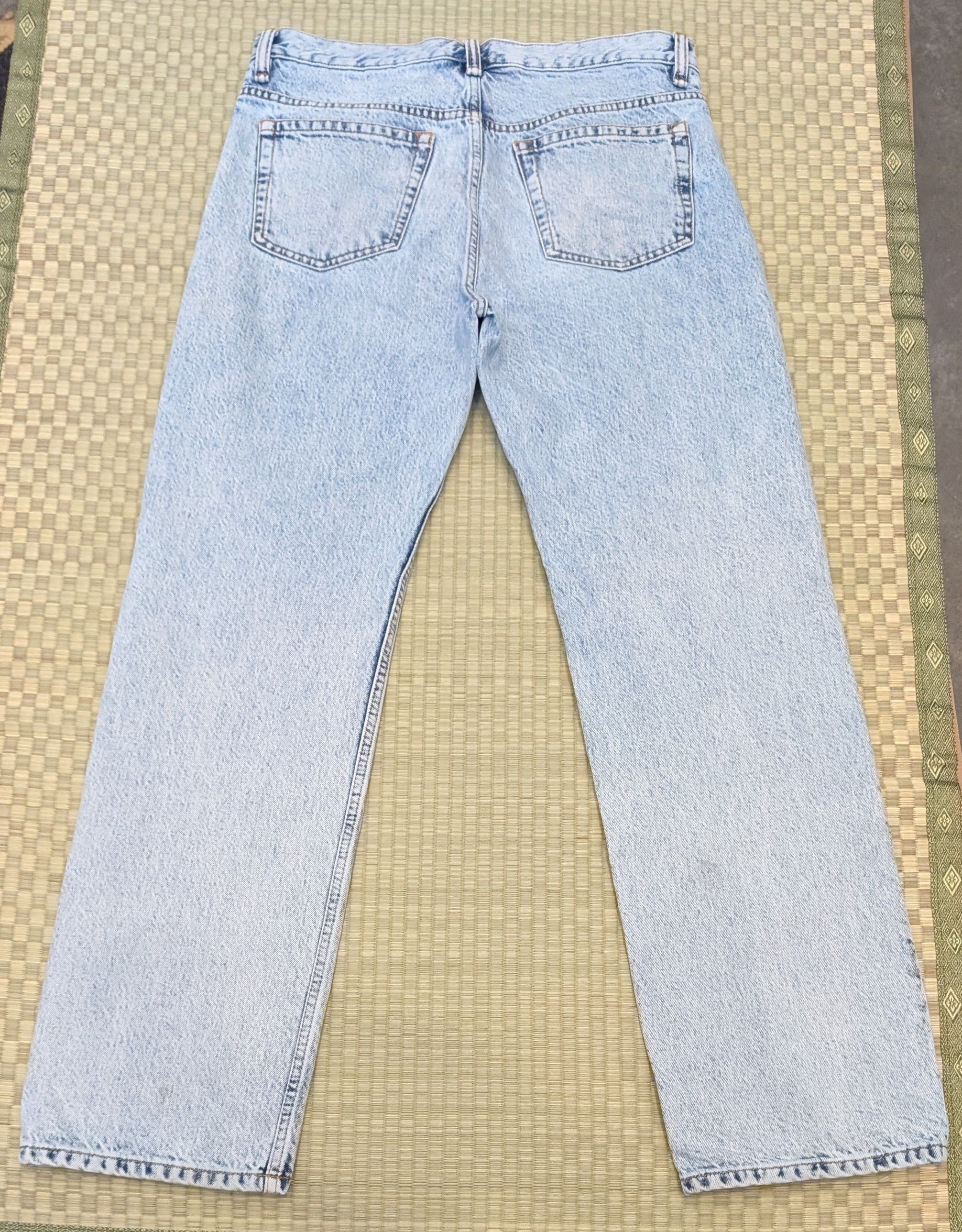 Wood Wood Wood Wood Al Rigid Straight Leg Jeans in Heavy Wash Size US 31 - 2 Thumbnail