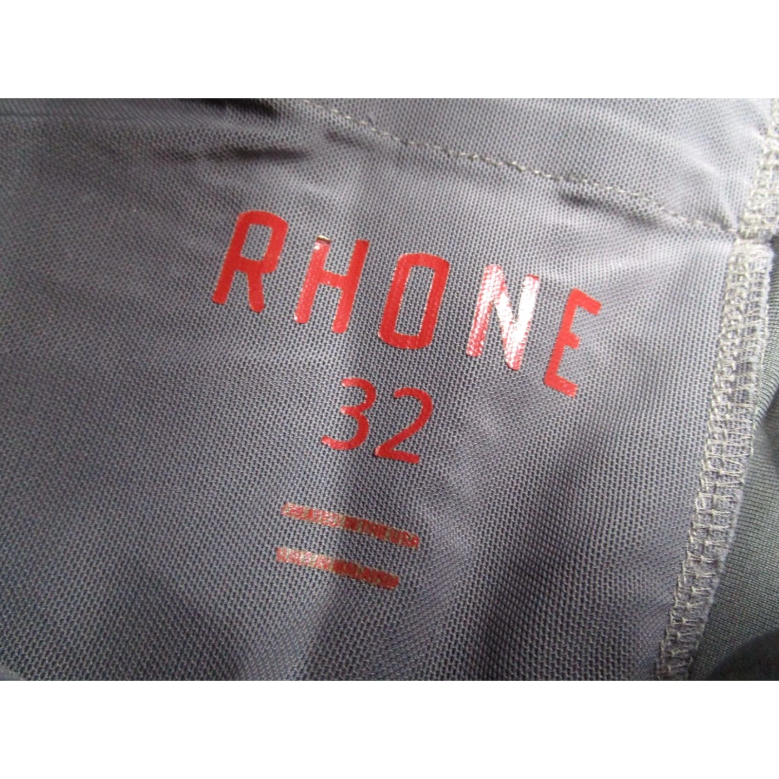 Rhone Rhone Mens Gray COMMUTER Pants - Regular 32 Chino Slim Straight Pockets Travel Workwear Casual 32x29 Mens Size US 32 / EU 48 - 3 Thumbnail