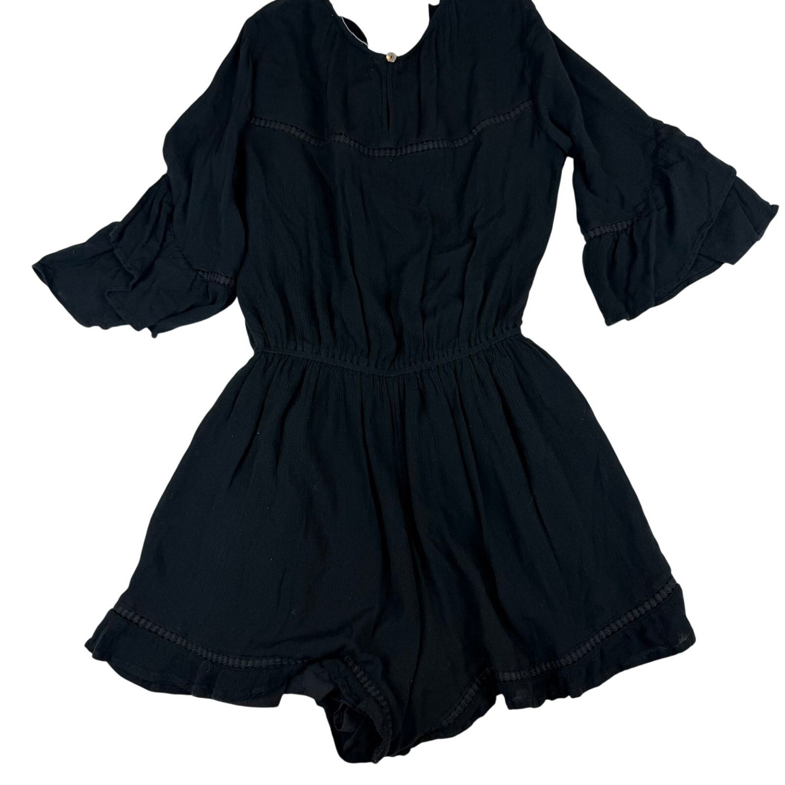 Abercrombie & Fitch Abercrombie & Fitch Black Romper - Size Small Size 26" / US 2 / IT 38 - 2 Thumbnail