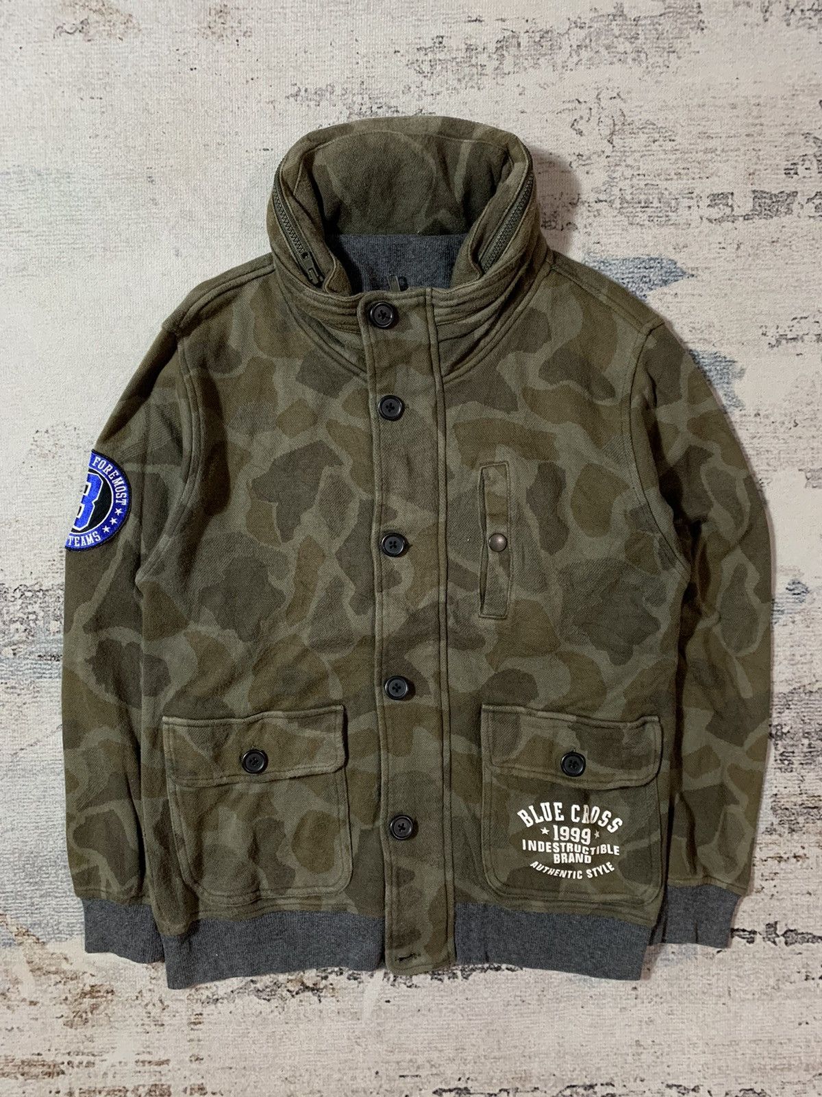 2000s Blue Cross Japanese Bono Jacket Goa Style