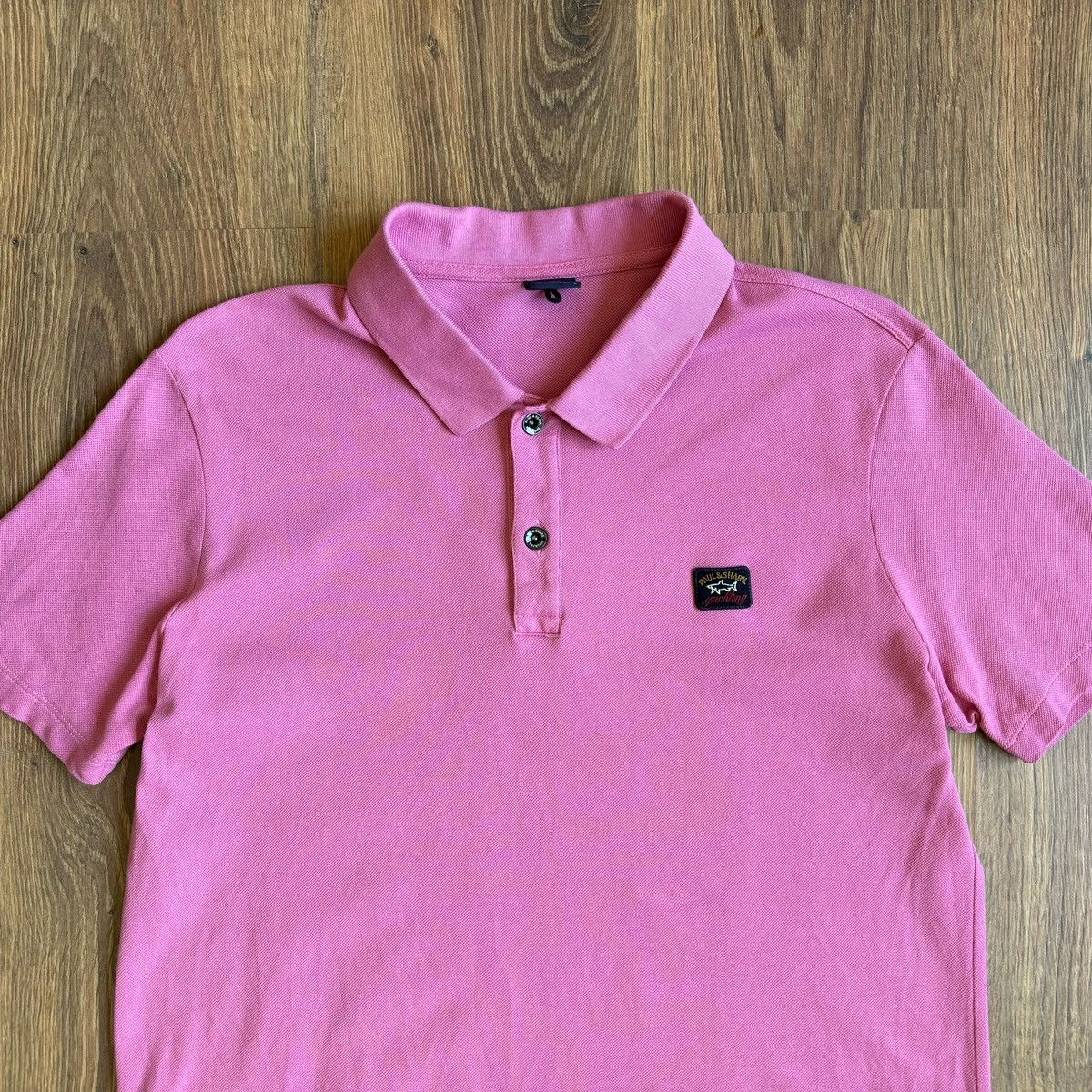 Paul & Shark Paul&Shark Polo Shirt Men’s Large L Pink Made In Italy Size US L / EU 52-54 / 3 - 2 Thumbnail