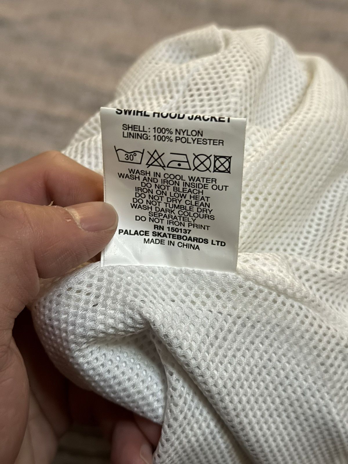 Palace Palace swirl hood jacket dswt small Size US S / EU 44-46 / 1 - 5 Thumbnail