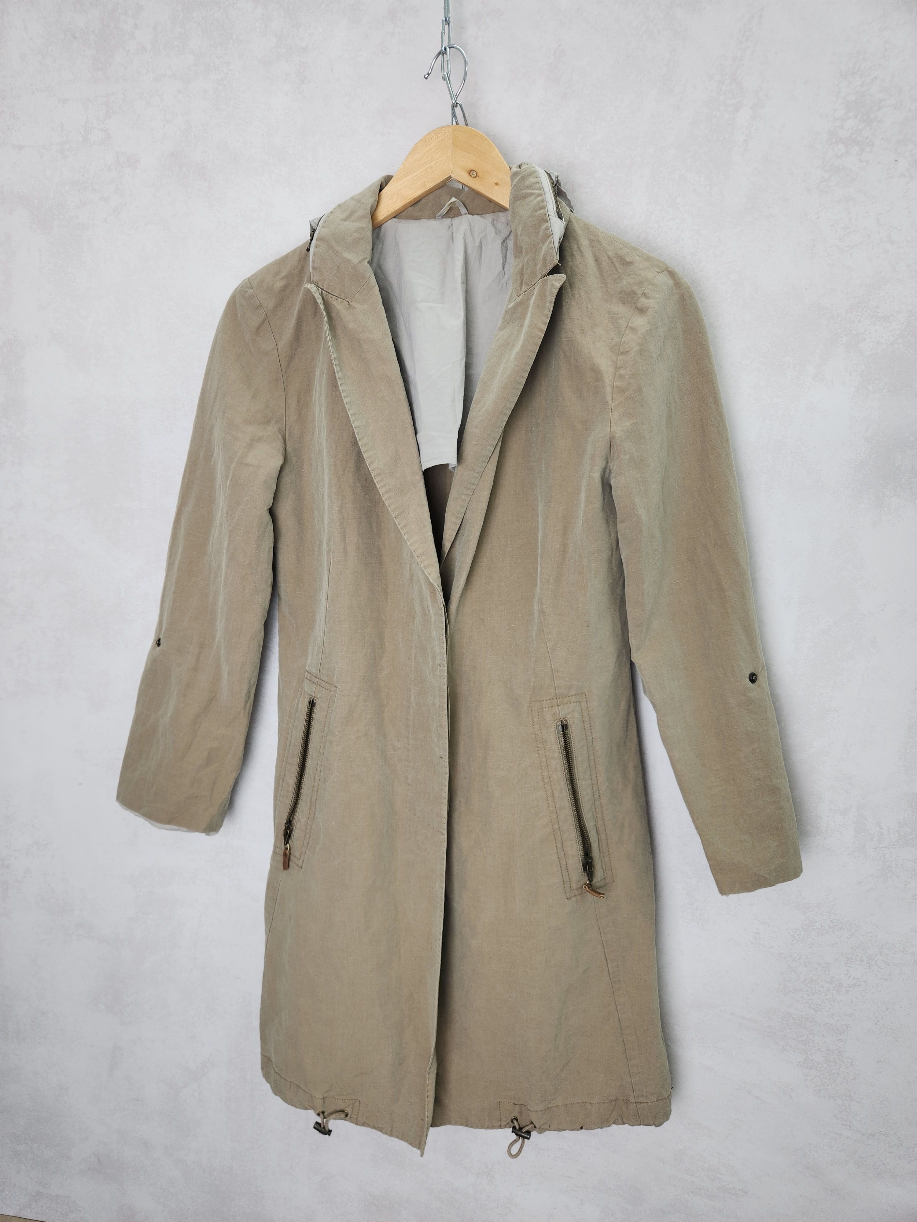 Brunello Cucinelli Brunello cucinelli cotton beige jacket button ups size L Size L / US 10 / IT 46 - 2 Thumbnail