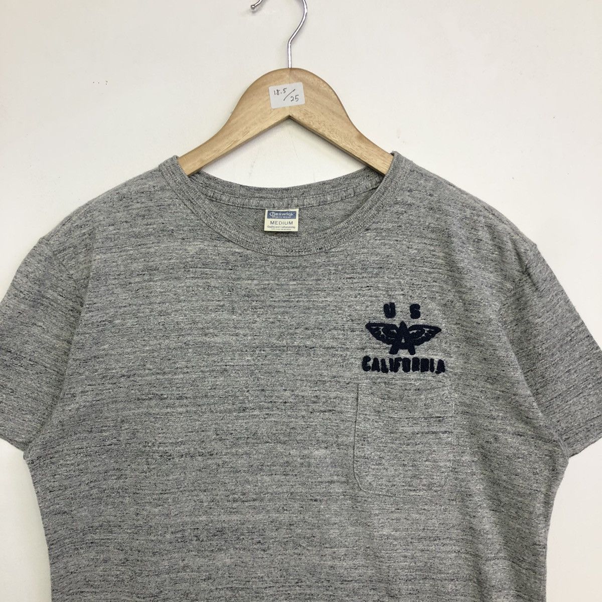 Japanese Brand Cheswick By Toyo Enterprise Pocket Tshirt Size US M / EU 48-50 / 2 - 3 Thumbnail
