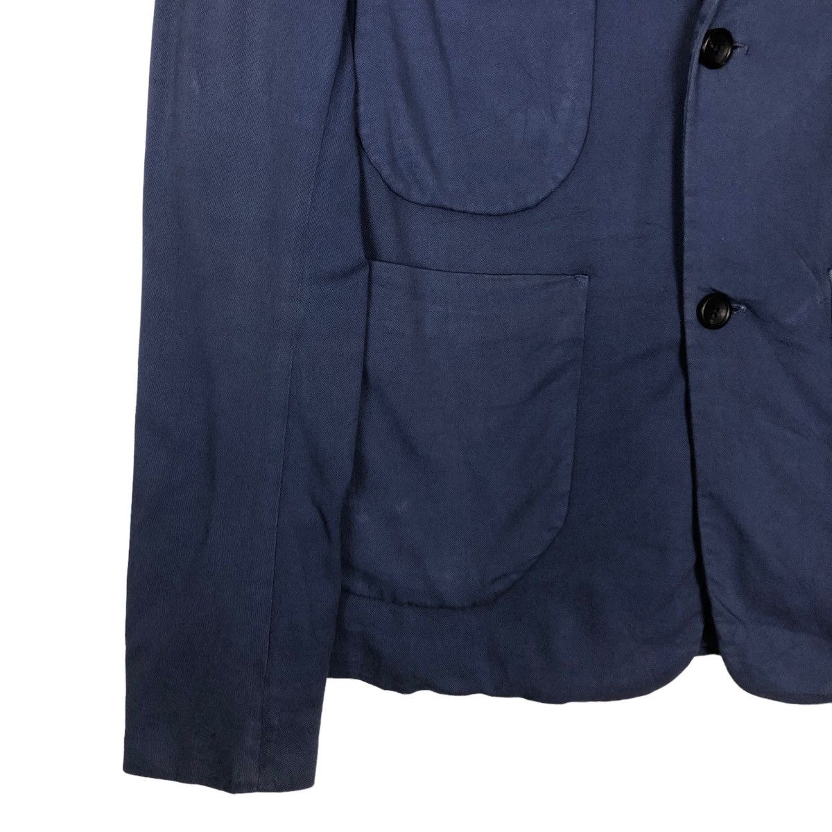 Japanese Brand 🔥Vtg Chore Jacket Double Breast Coats Menichetti Italy Size US M / EU 48-50 / 2 - 4 Thumbnail