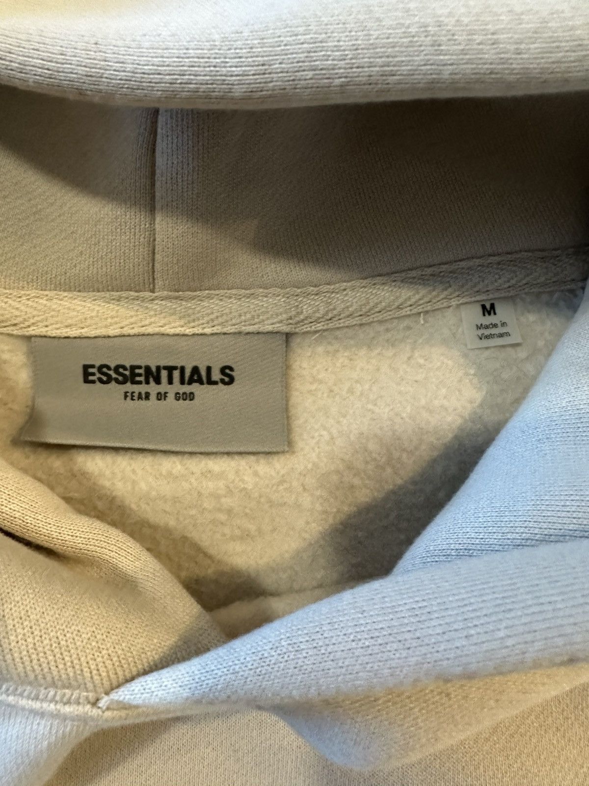 Essentials × Fear of God Fear of God Essentials Nordstrom Exclusive Oat Hoodie Size US M / EU 48-50 / 2 - 7 Thumbnail