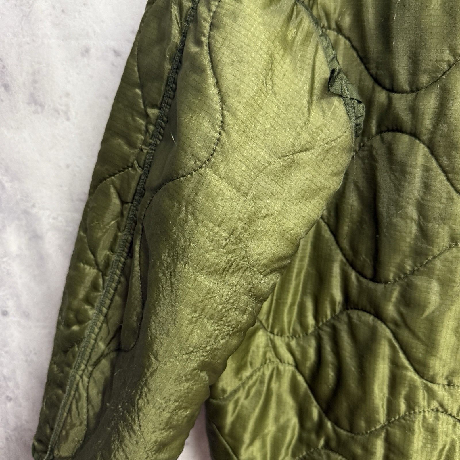 Vintage Vintage US Military Cold Weather Liner Mens Medium Green Qui Size US M / EU 48-50 / 2 - 9 Thumbnail