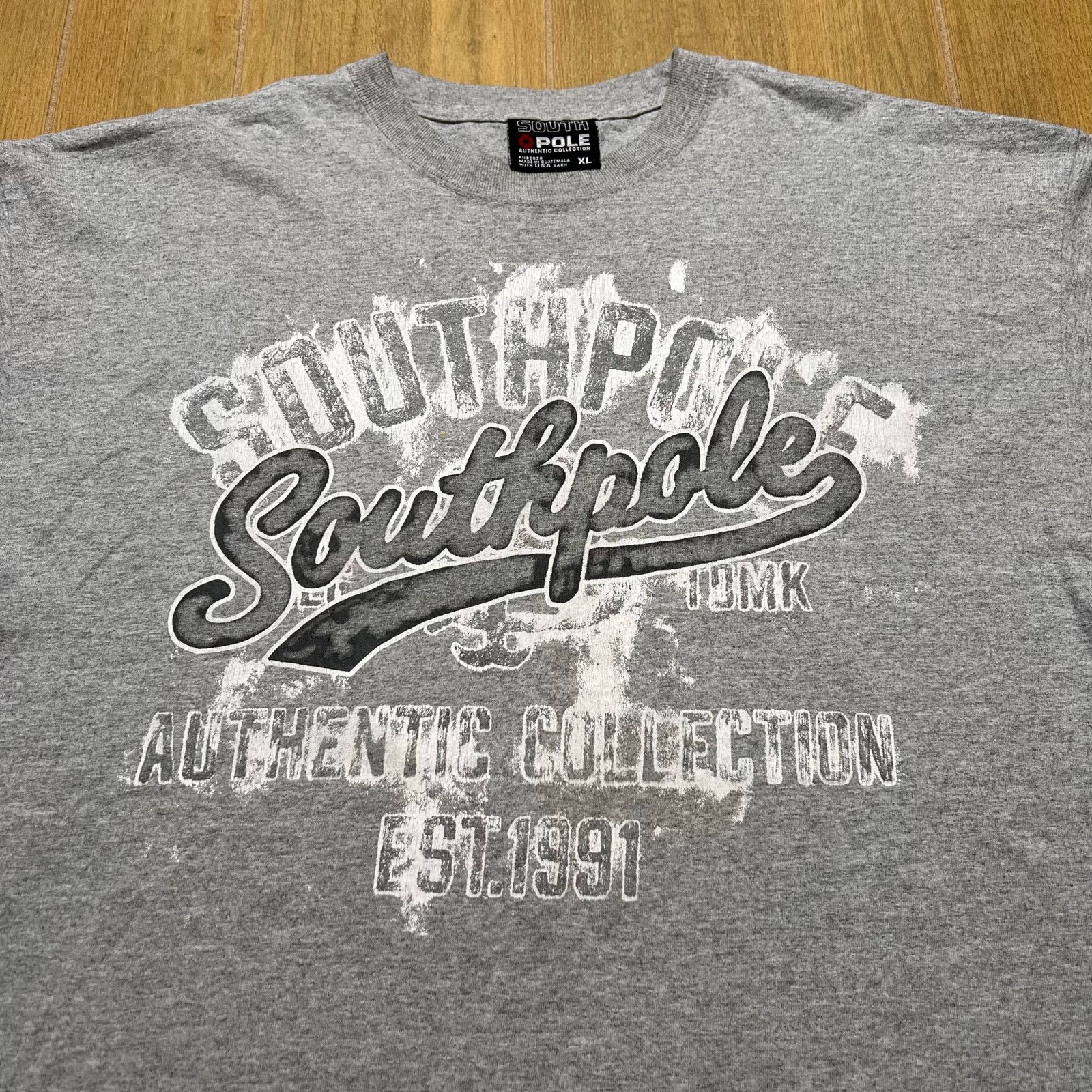 Southpole Vtg Y2k SouthPole Graphic Logo T-Shirt Gray Sz XL Skater Size US XL / EU 56 / 4 - 1 Thumbnail