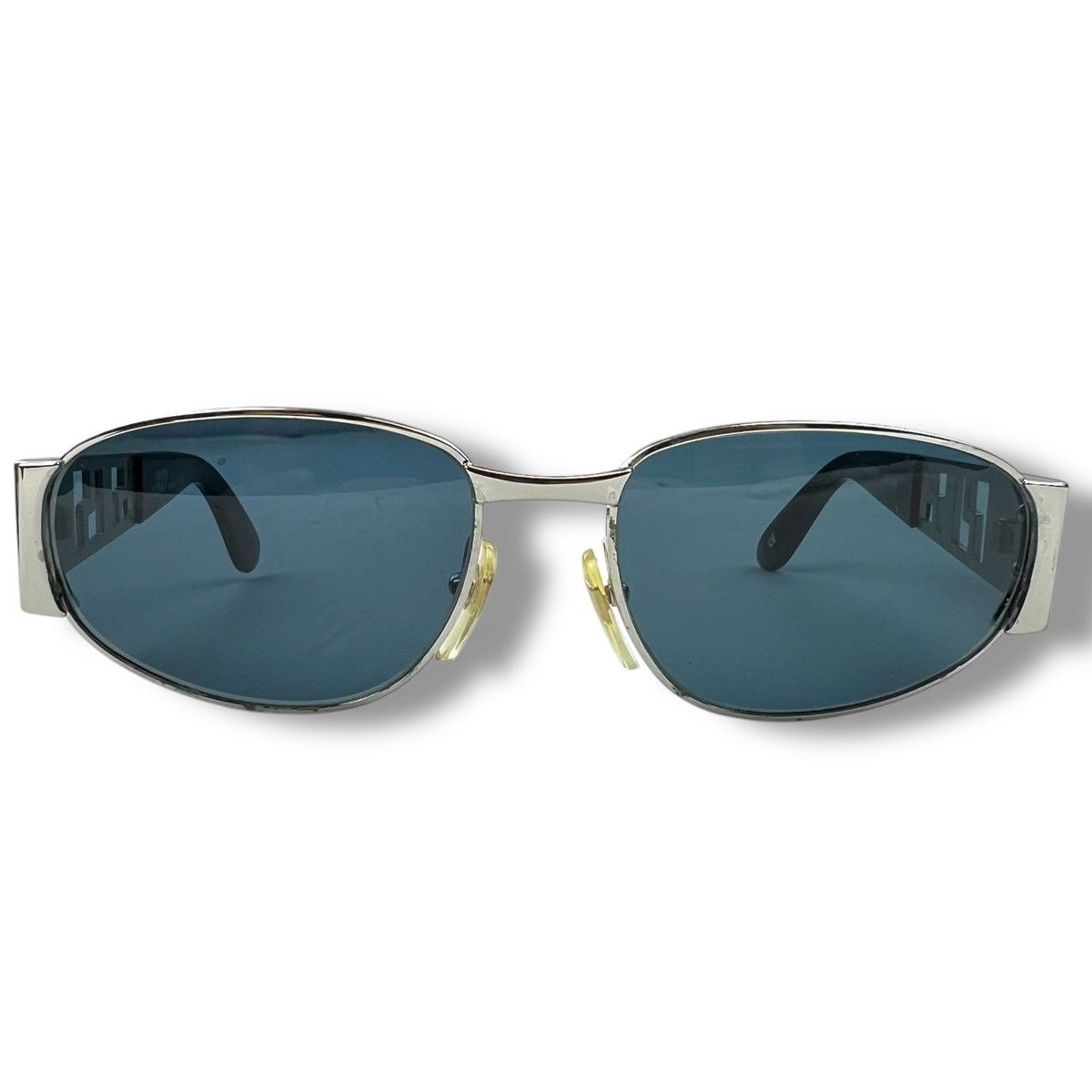 Versace Versace MOD S37 COL 26M Silver Sunglasses Size ONE SIZE - 2 Thumbnail