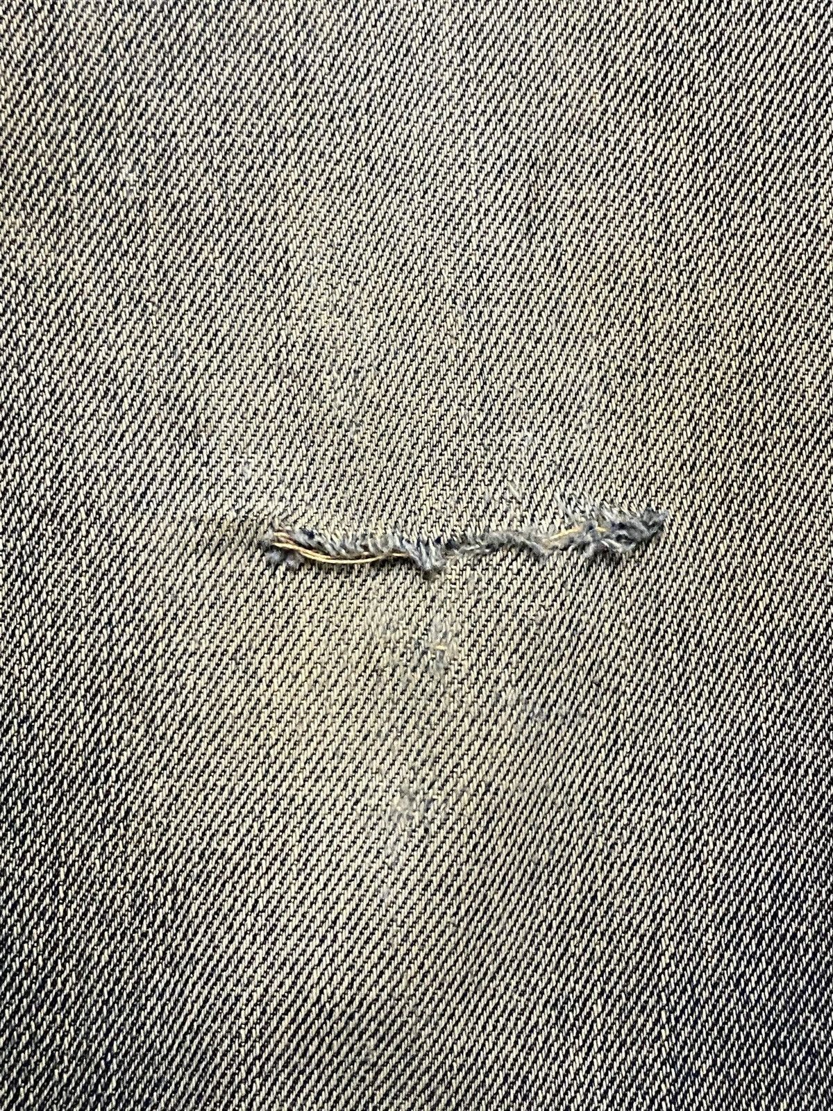 Japanese Brand Vintage Edwin E603R Japan Mud Wash Distressed Loose Jeans Size US 30 / EU 46 - 9 Thumbnail