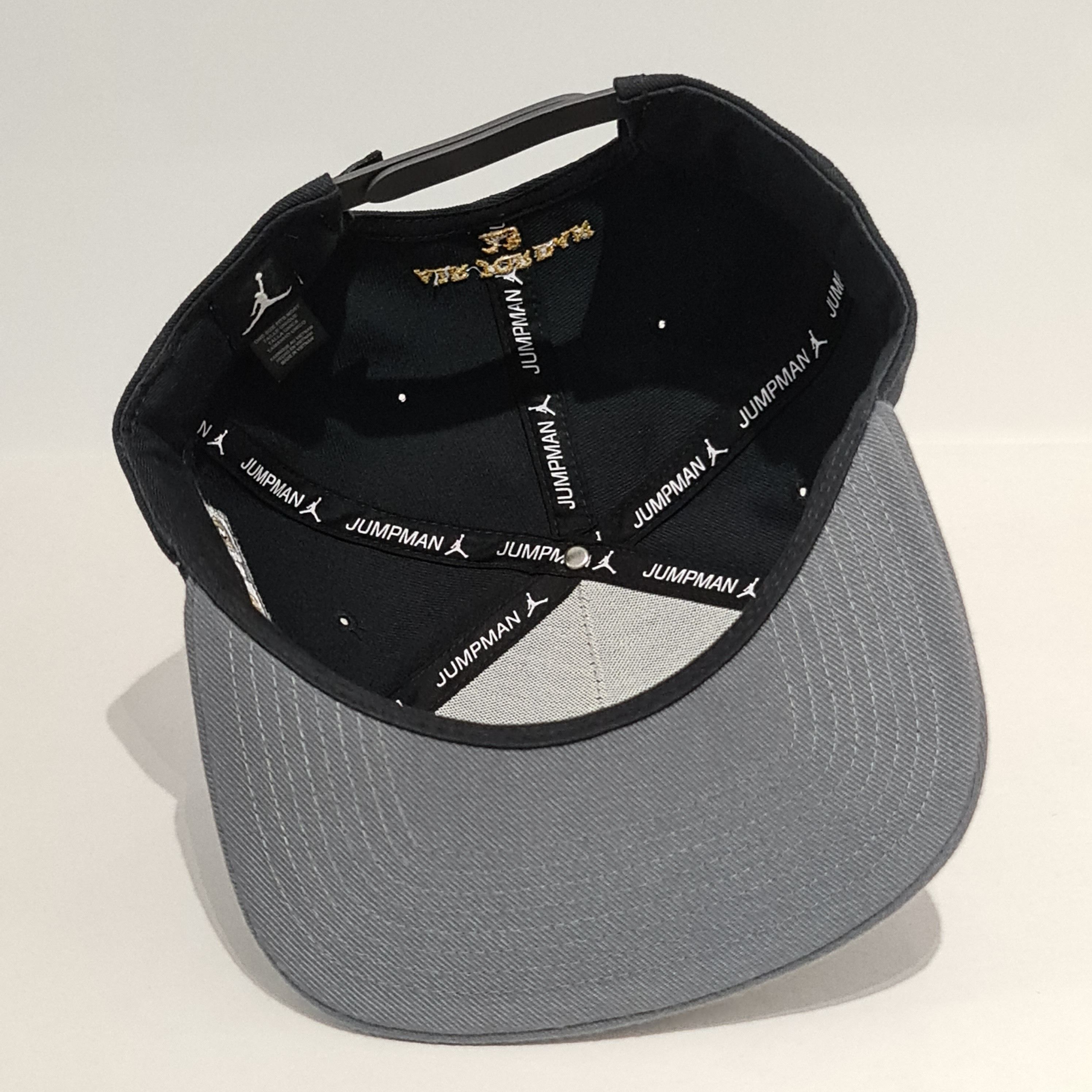 Jordan Brand Jordan Cap Snapback 'New York City' Black/Grey Size ONE SIZE - 7 Thumbnail
