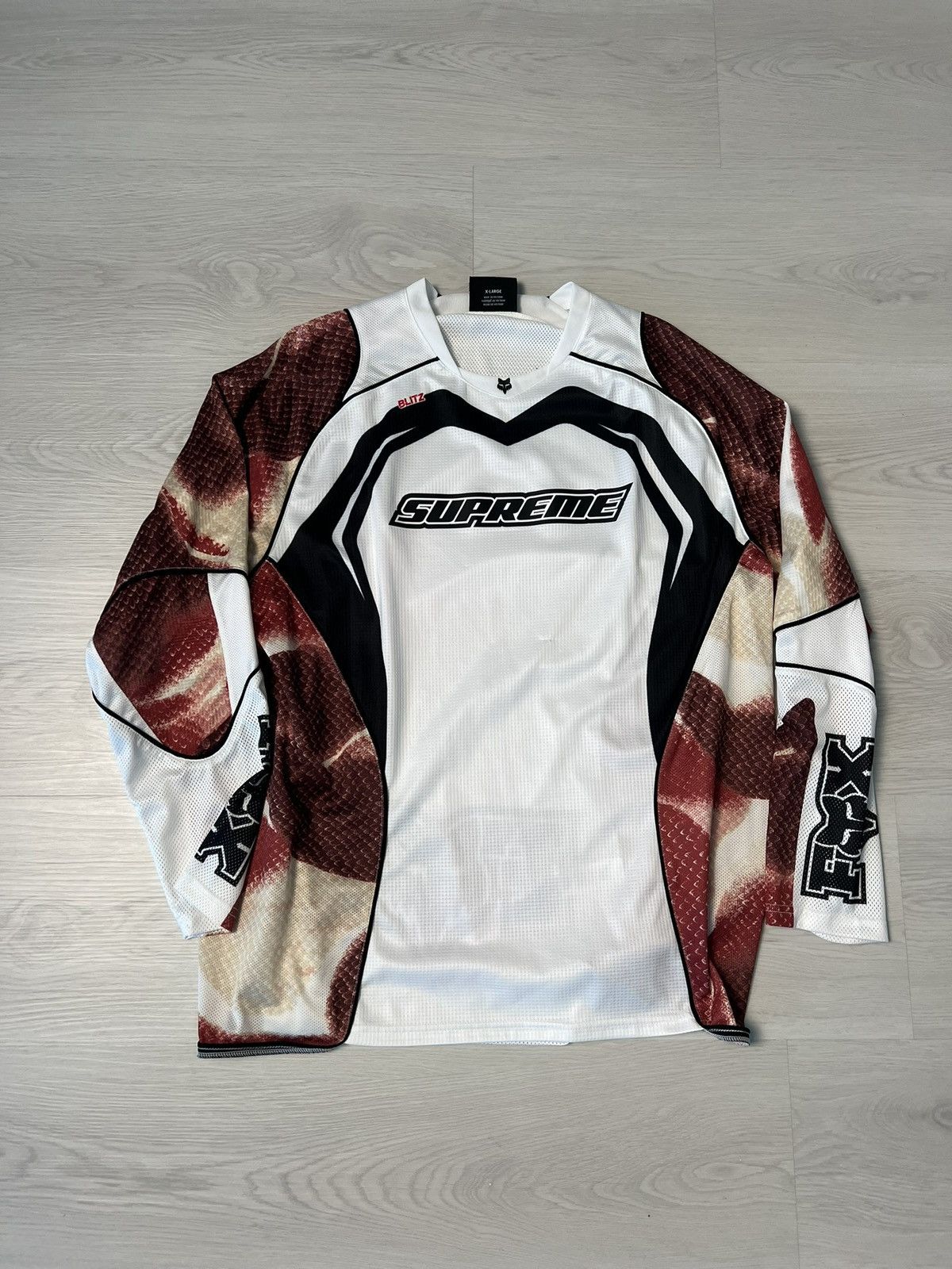 Supreme Fox Jersey | Grailed