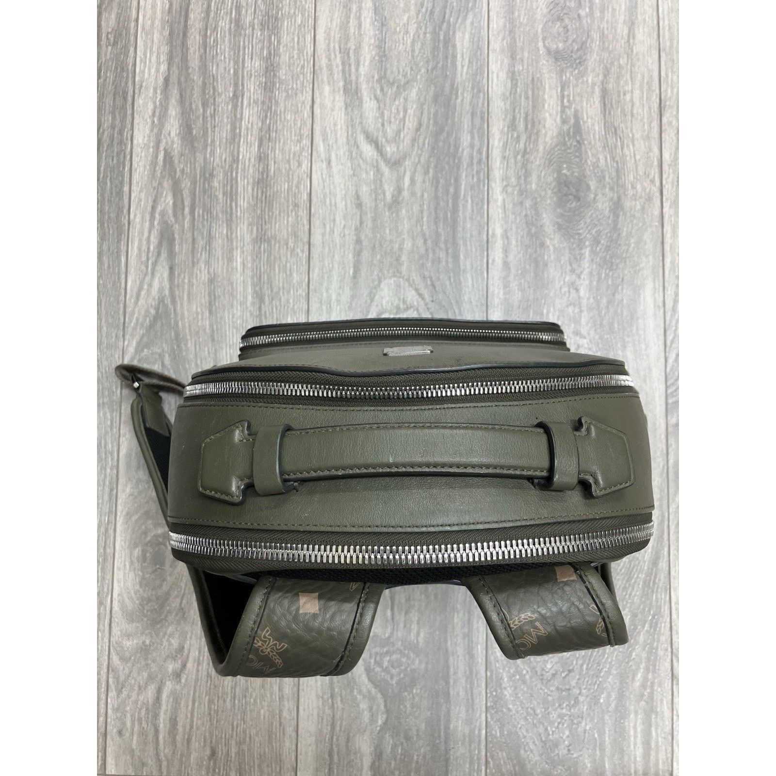 MCM MCM Visetos Backpack ' Khaki / Sea Turtle ' | GOOD CONDITION Size ONE SIZE - 8 Thumbnail