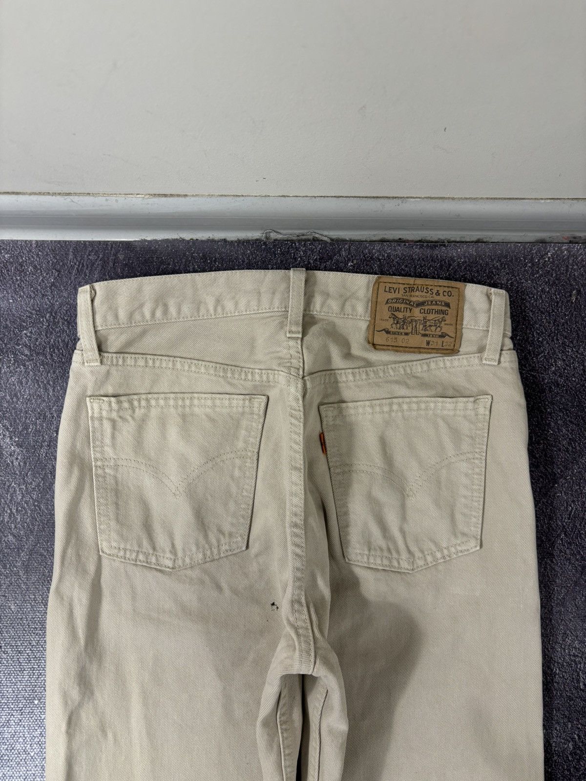 Levi's Vintage Levi’s 615 02 Orange Tab Straight Fit Denim Jeans Size US 31 - 6 Thumbnail