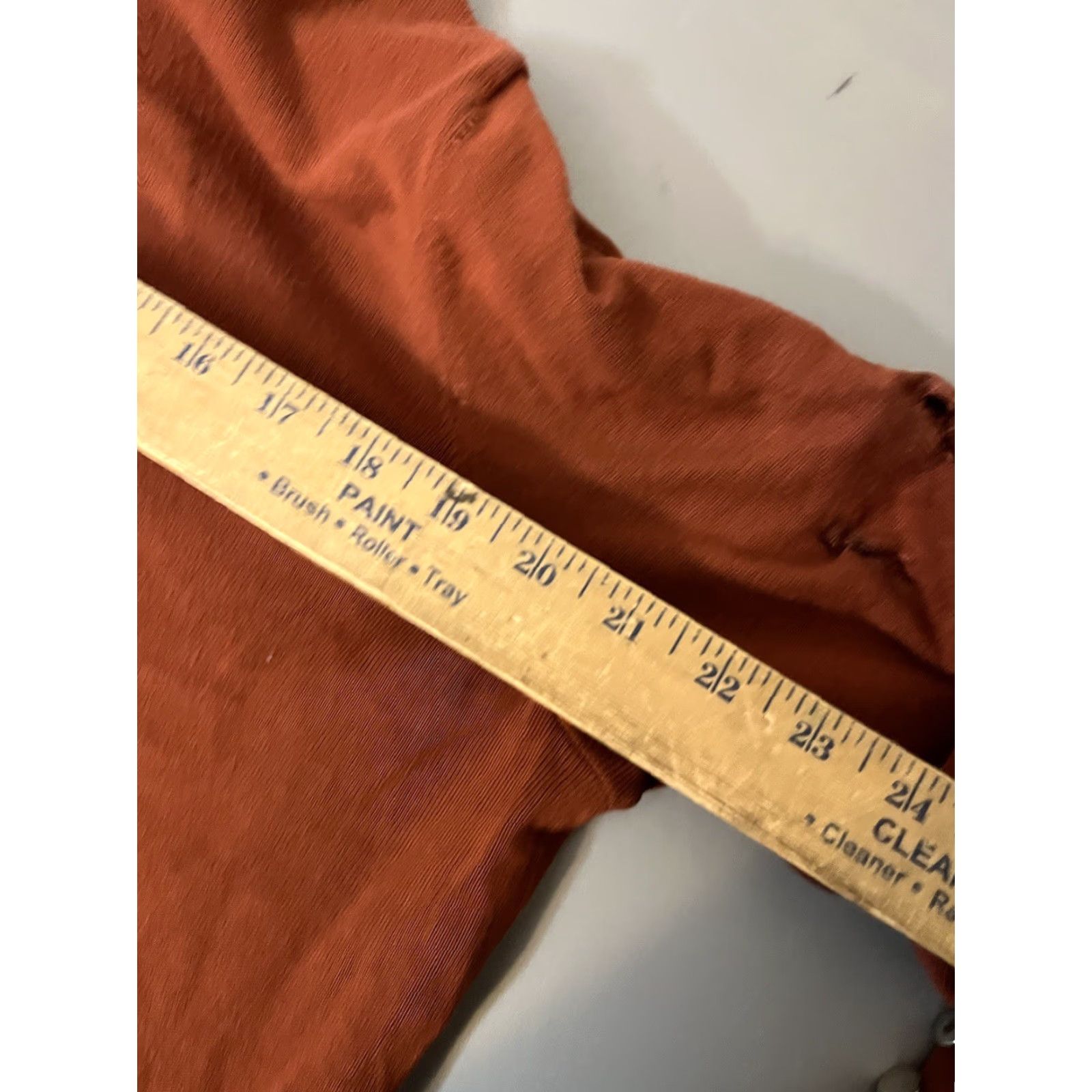 Vintage Chico's Sweater Womens 3 US Brown Solid Knit Long Sleeve Pullover Casual Travel Fall Winter Spring Knit Shirt Women Size XS / US 0-2 / IT 36-38 - 5 Thumbnail