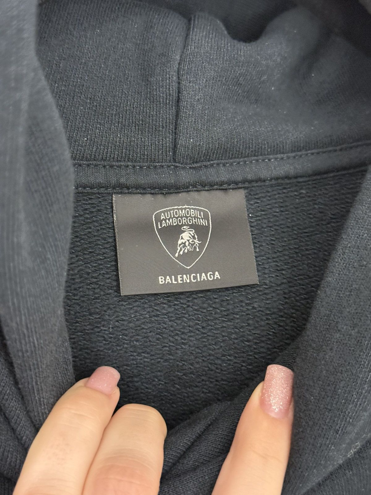Balenciaga Automobili Lamborghini Hoodie Size US M / EU 48-50 / 2 - 2 Thumbnail