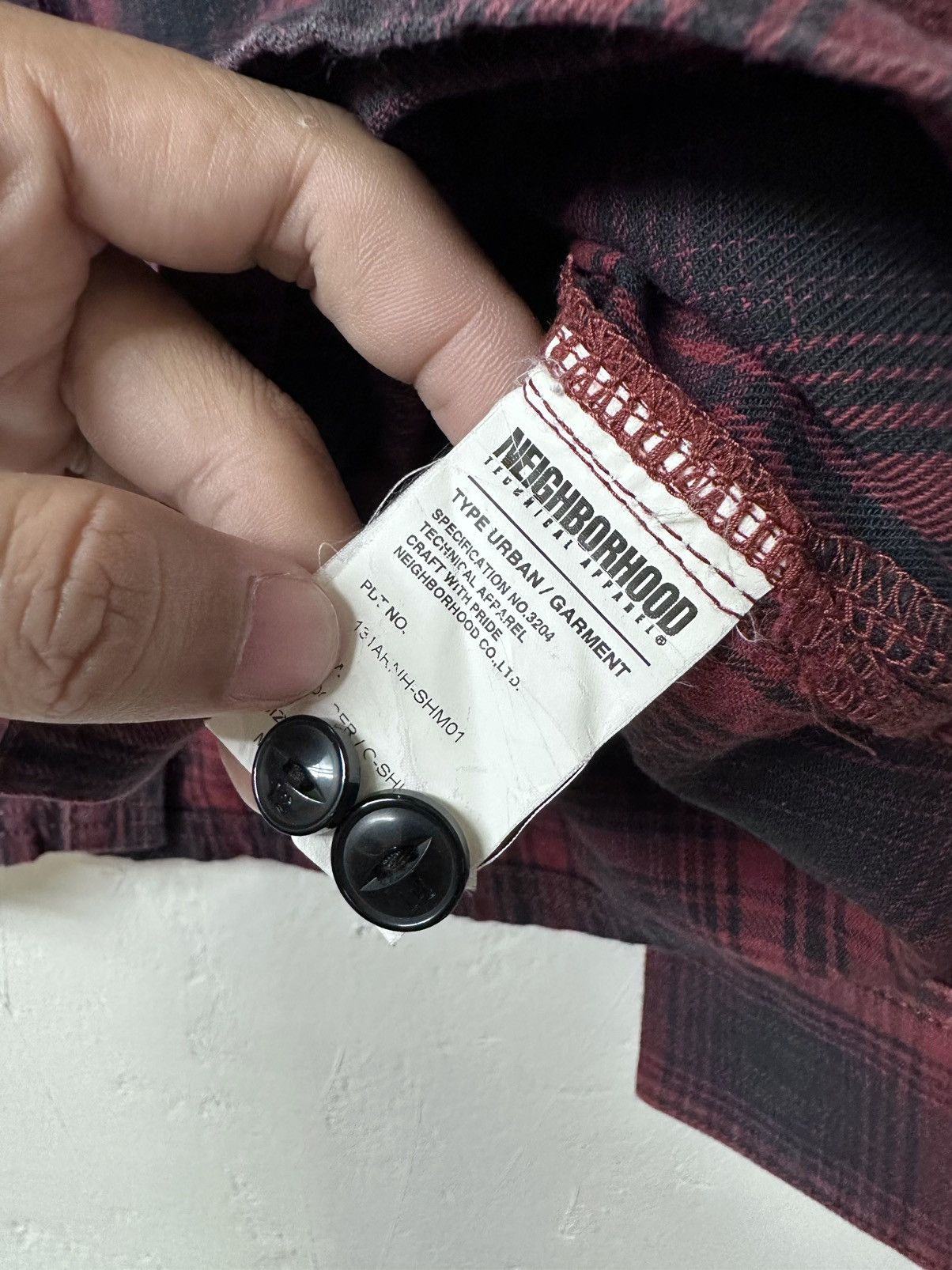 Neighborhood Vintage Neighborhood Plaid Flannel Shirt Size US M / EU 48-50 / 2 - 8 Thumbnail