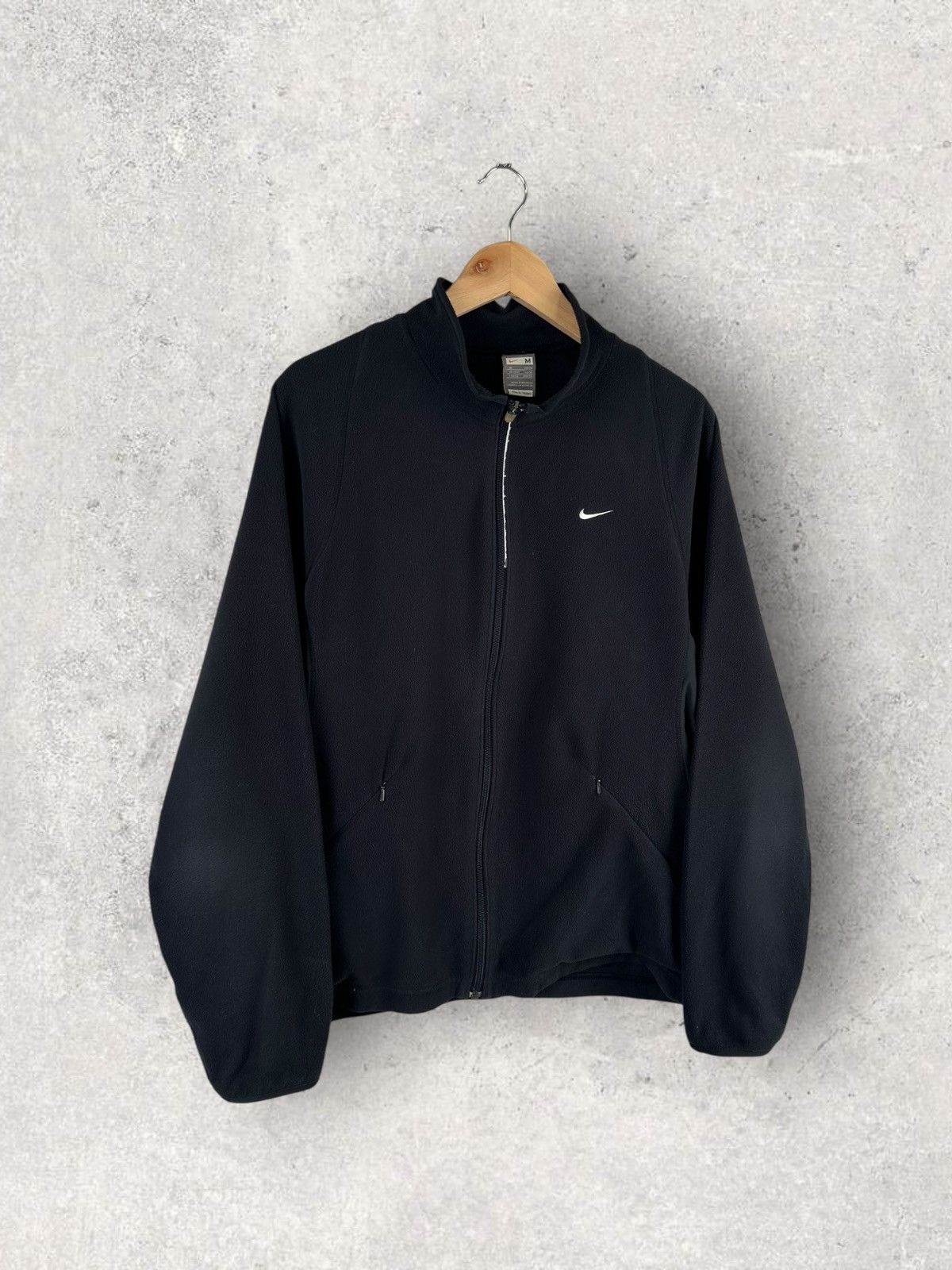 Nike Vintage Y2k Nike Fleece Jacket Oversized Size M / US 6-8 / IT 42-44 - 1 Thumbnail
