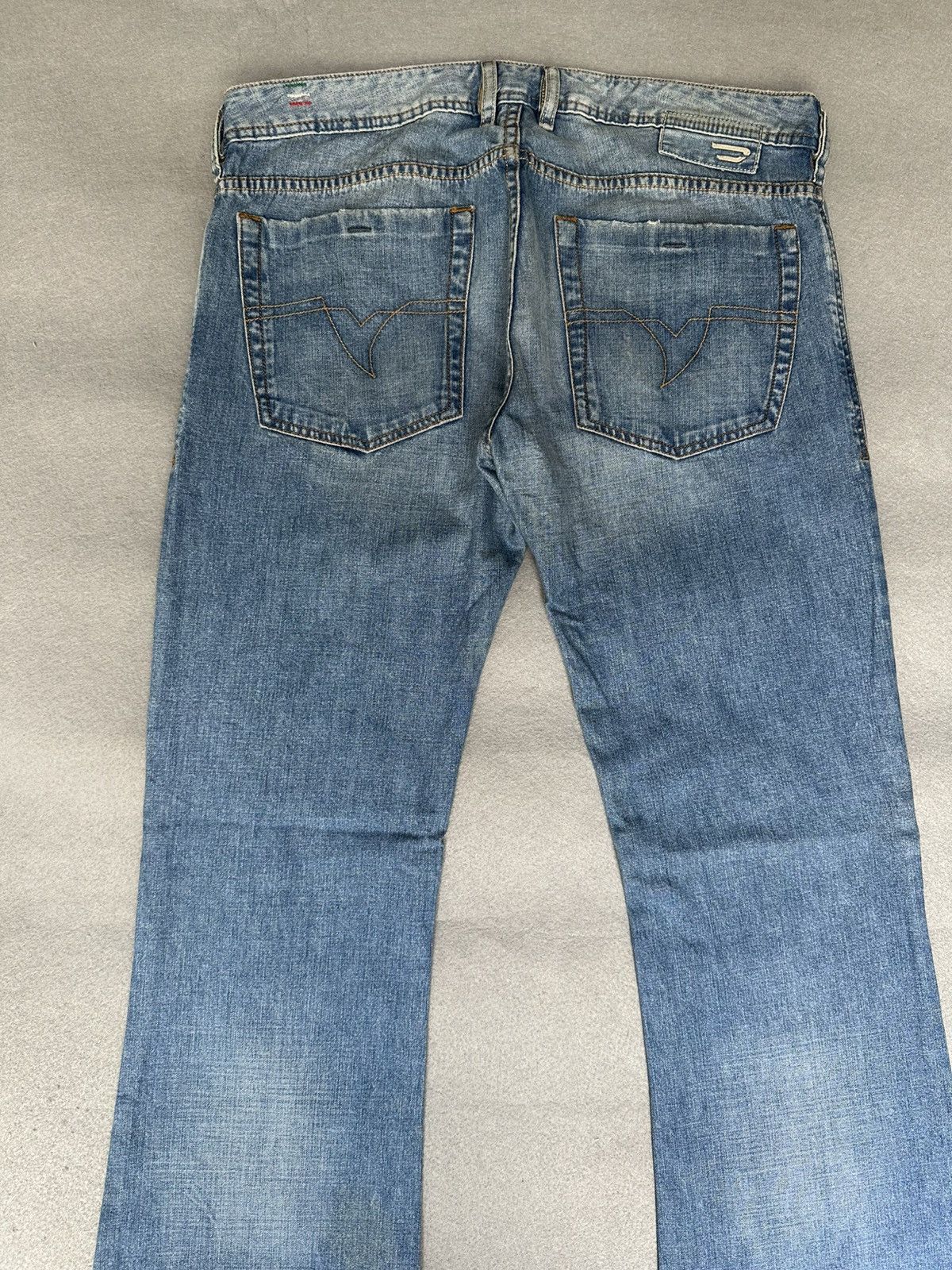 Diesel FLARE Diesel Distressed Denim Size US 34 / EU 50 - 10 Thumbnail
