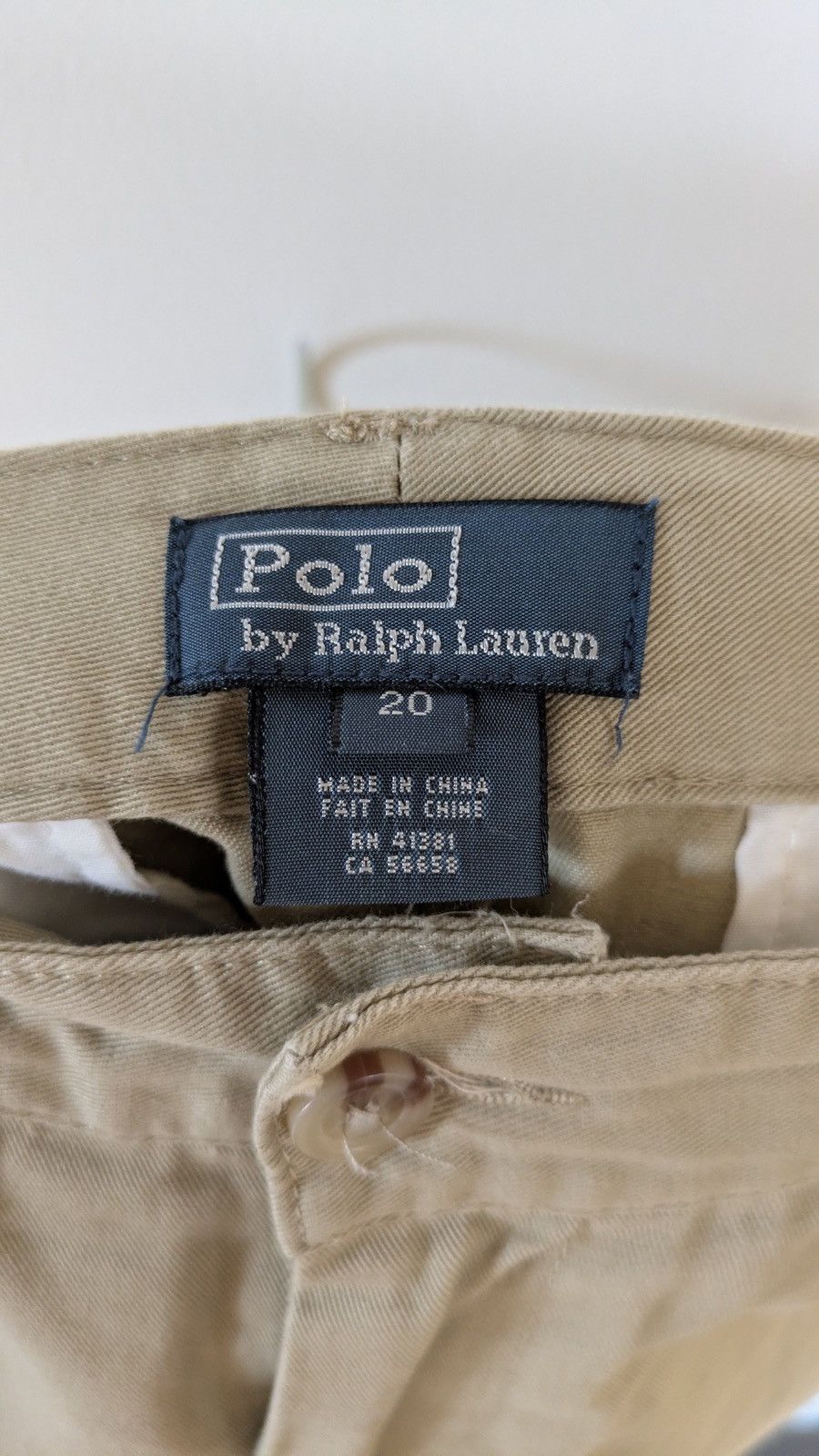 Polo Ralph Lauren 👖 Polo Ralph Lauren Chinos – Men’s Size 20 (Fits ~W34) Size US 34 / EU 50 - 3 Thumbnail