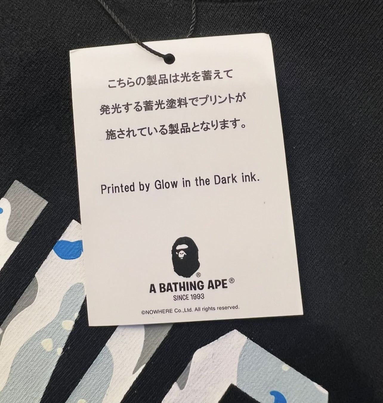 Bape Bape Space Camo NYC Logo Tee Size US M / EU 48-50 / 2 - 9 Thumbnail