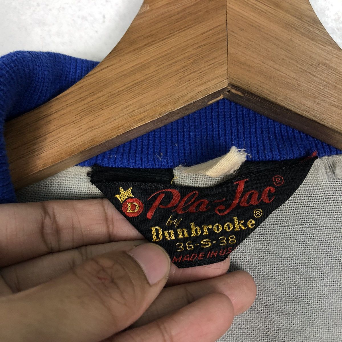 Japanese Brand 🔥Vintage Bomber Jacket Satin Dunbrooke USA Big Logo Size US S / EU 44-46 / 1 - 15 Thumbnail