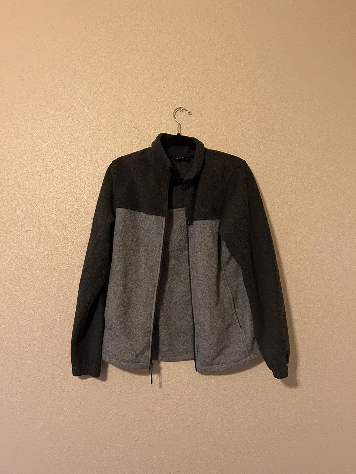 Vintage Mens Two-Tones Fleece Zip-Up Jacket Size US S / EU 44-46 / 1 - 1 Thumbnail
