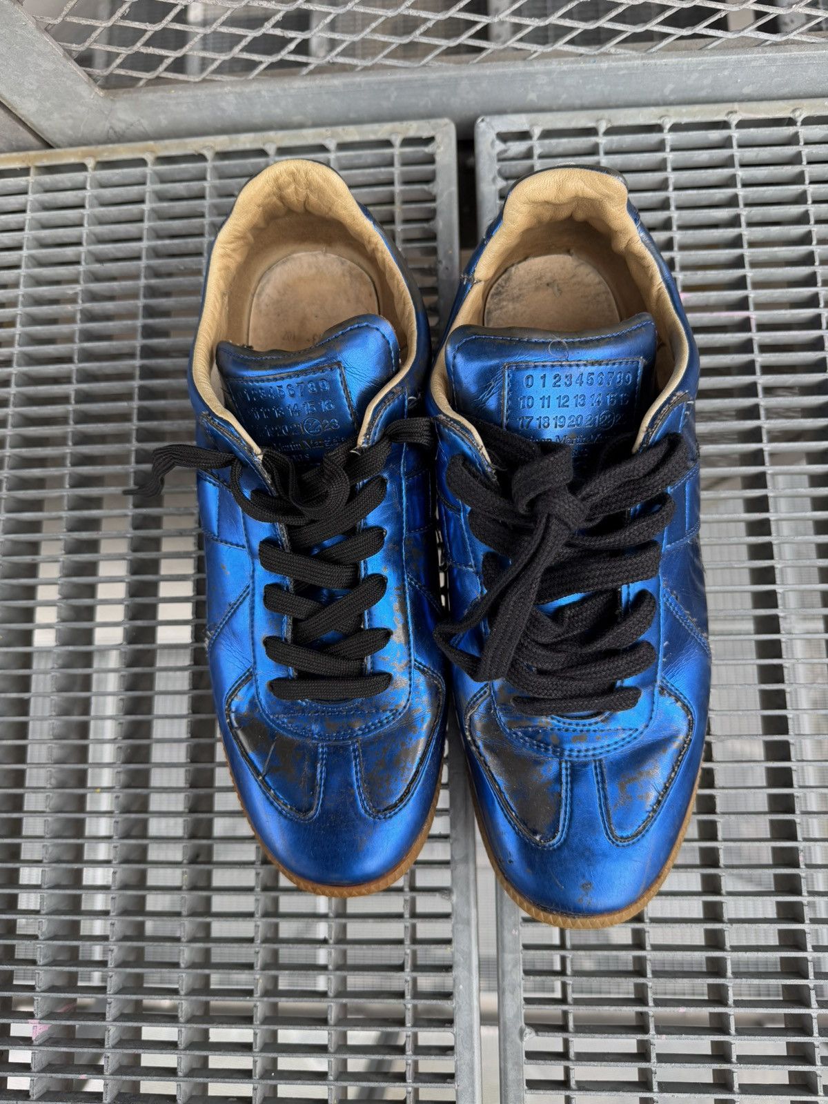 Maison Margiela Maison Margiela GAT Metallic Replica Sneakers Size US 10 / EU 43 - 14 Thumbnail