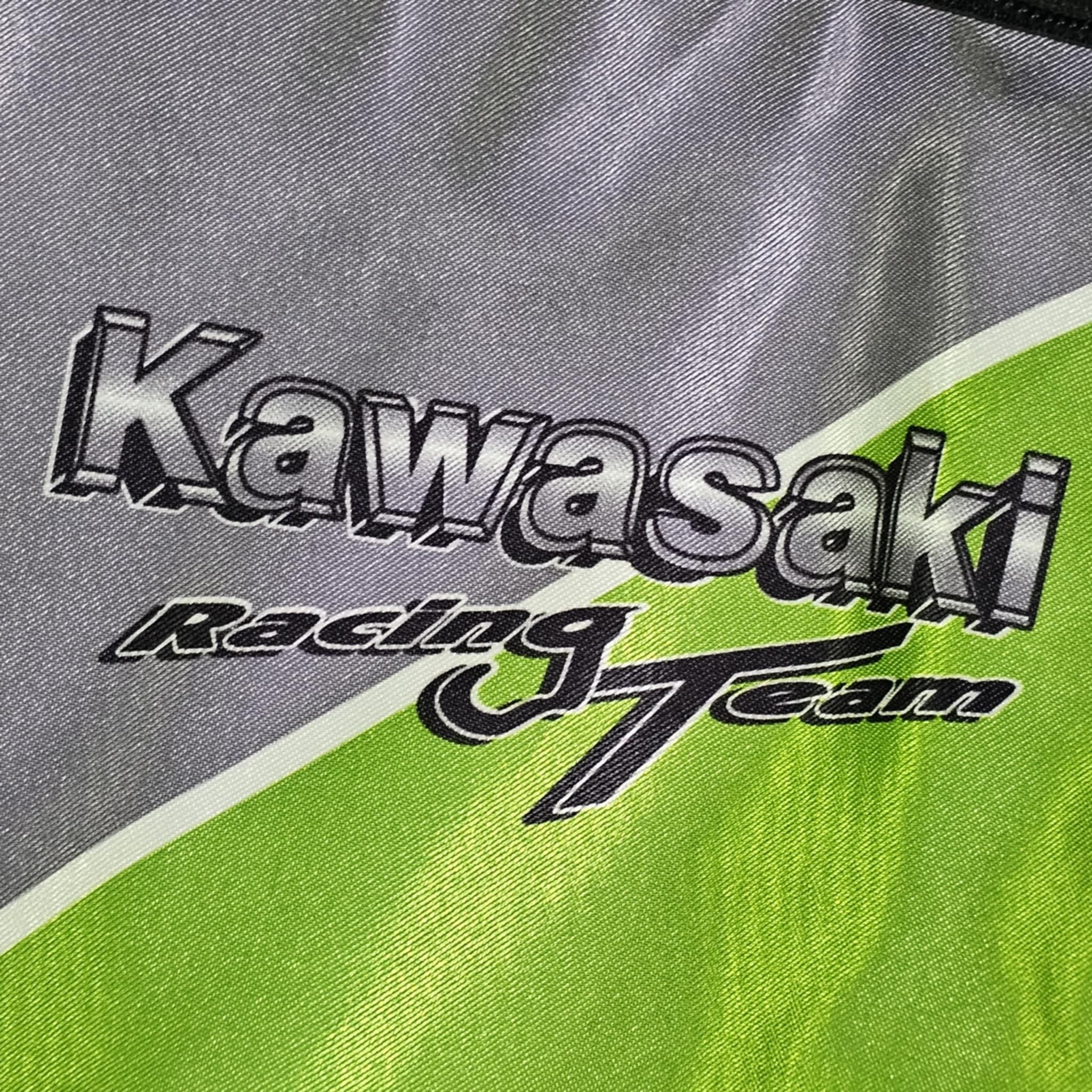 Vintage Kawasaki Racing Team Vintage Racing Moto Bike Jacket Size US XXL / EU 58 / 5 - 3 Thumbnail