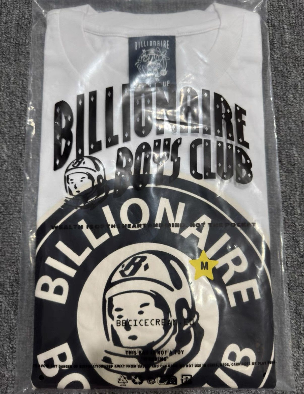 Billionaire Boys Club Short Sleeve T-Shirt White Billionaire Boys Club Pharrell Size US M / EU 48-50 / 2 - 5 Thumbnail
