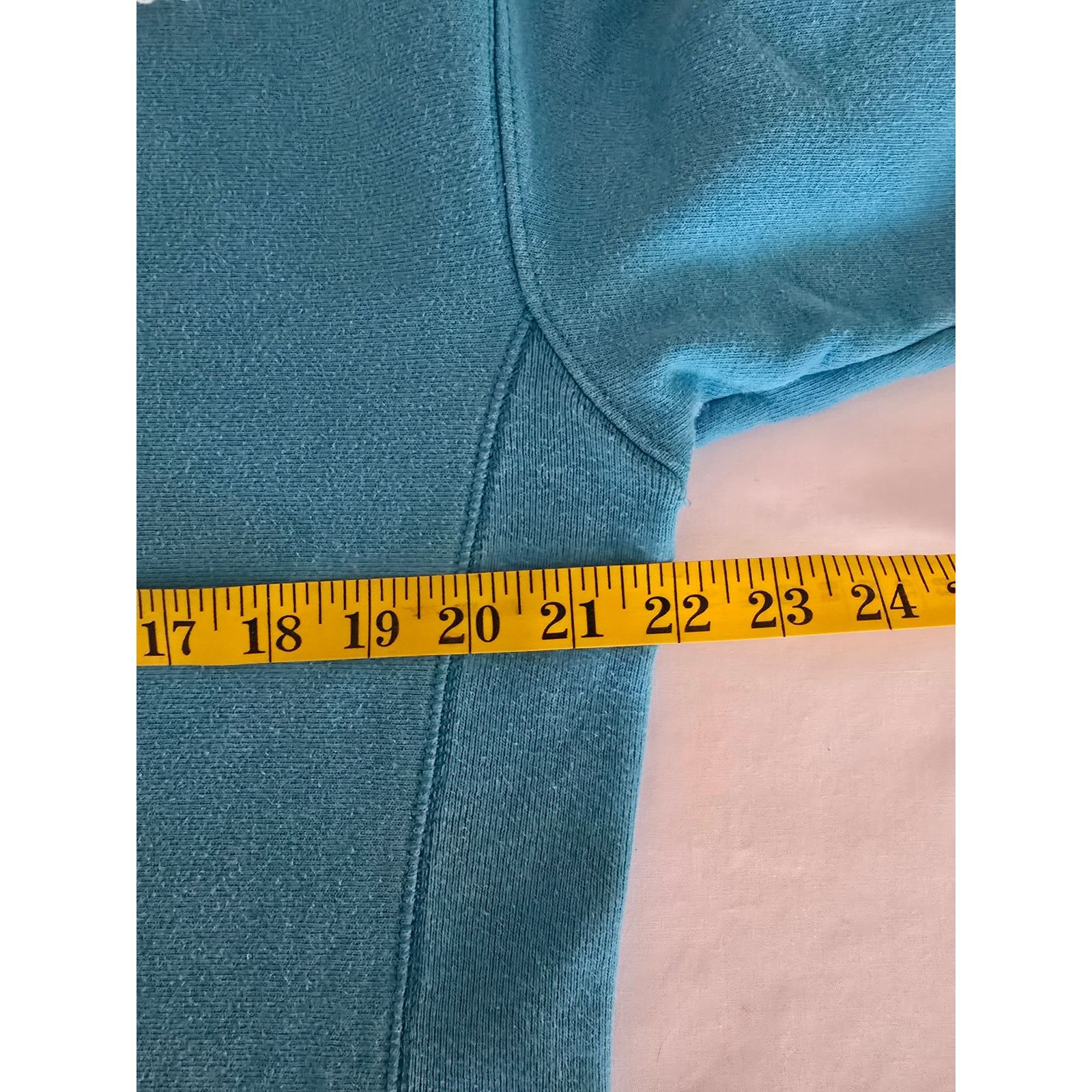 Champion Vintage Women Champion Reverse Weave Pullover Large Teal Size M / US 6-8 / IT 42-44 - 9 Thumbnail